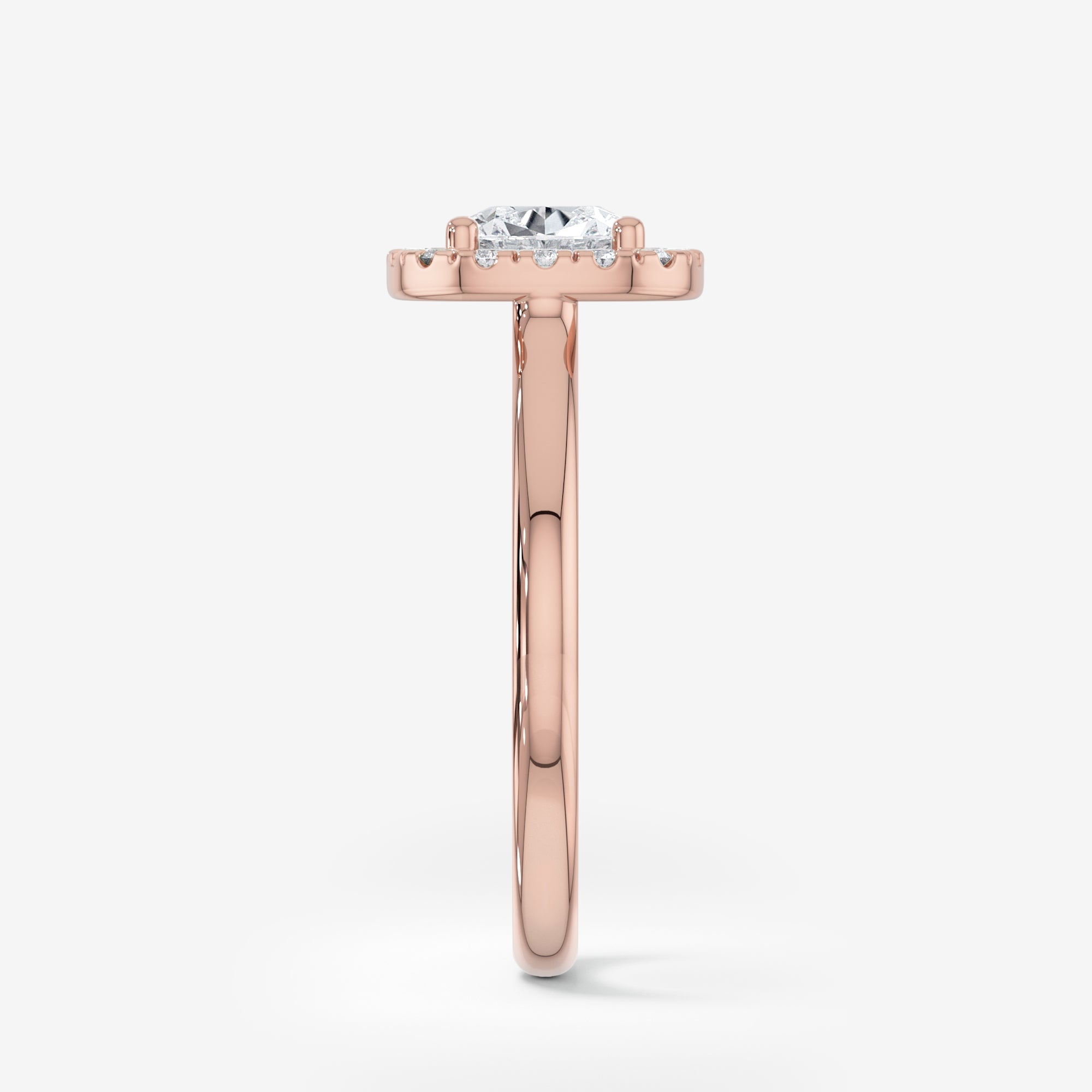 Halo Engagement Ring