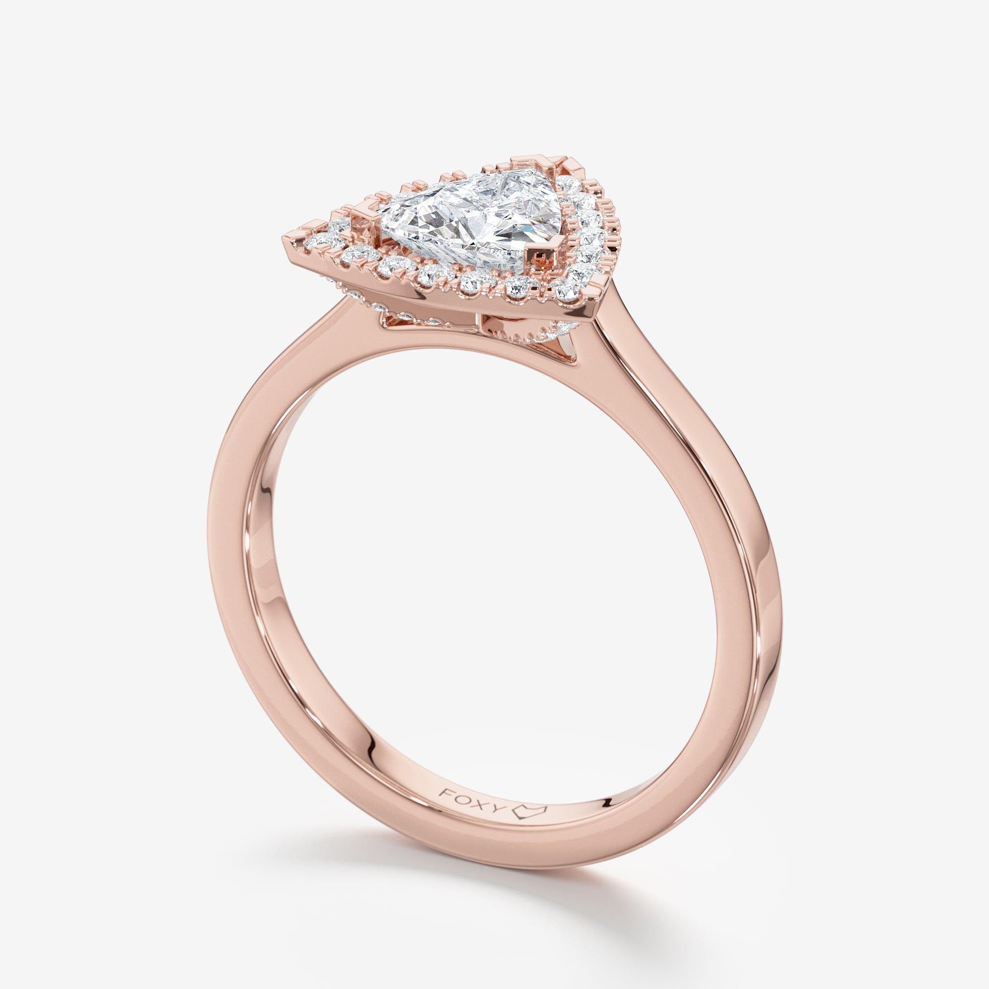 Halo Engagement Ring