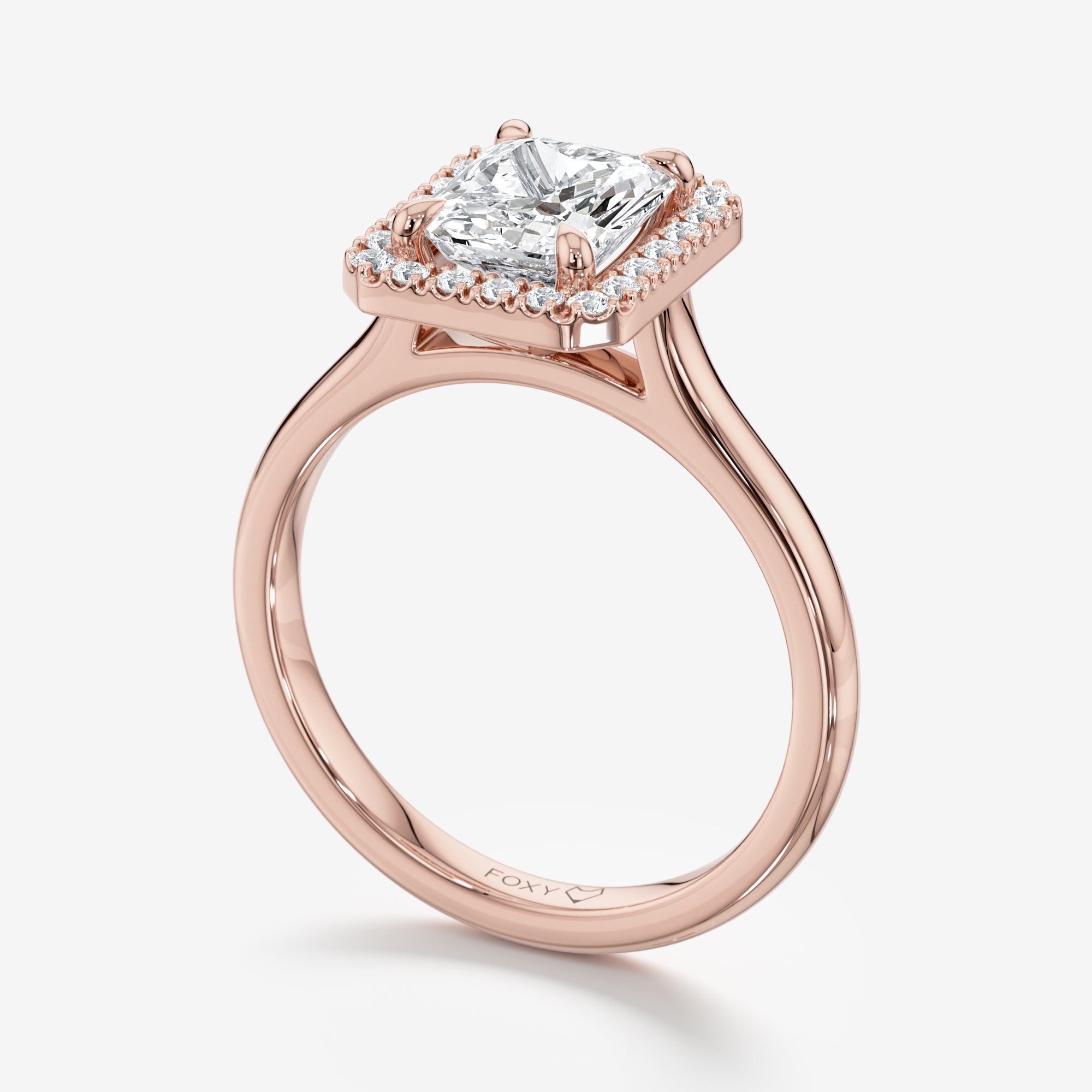 Halo Engagement Ring