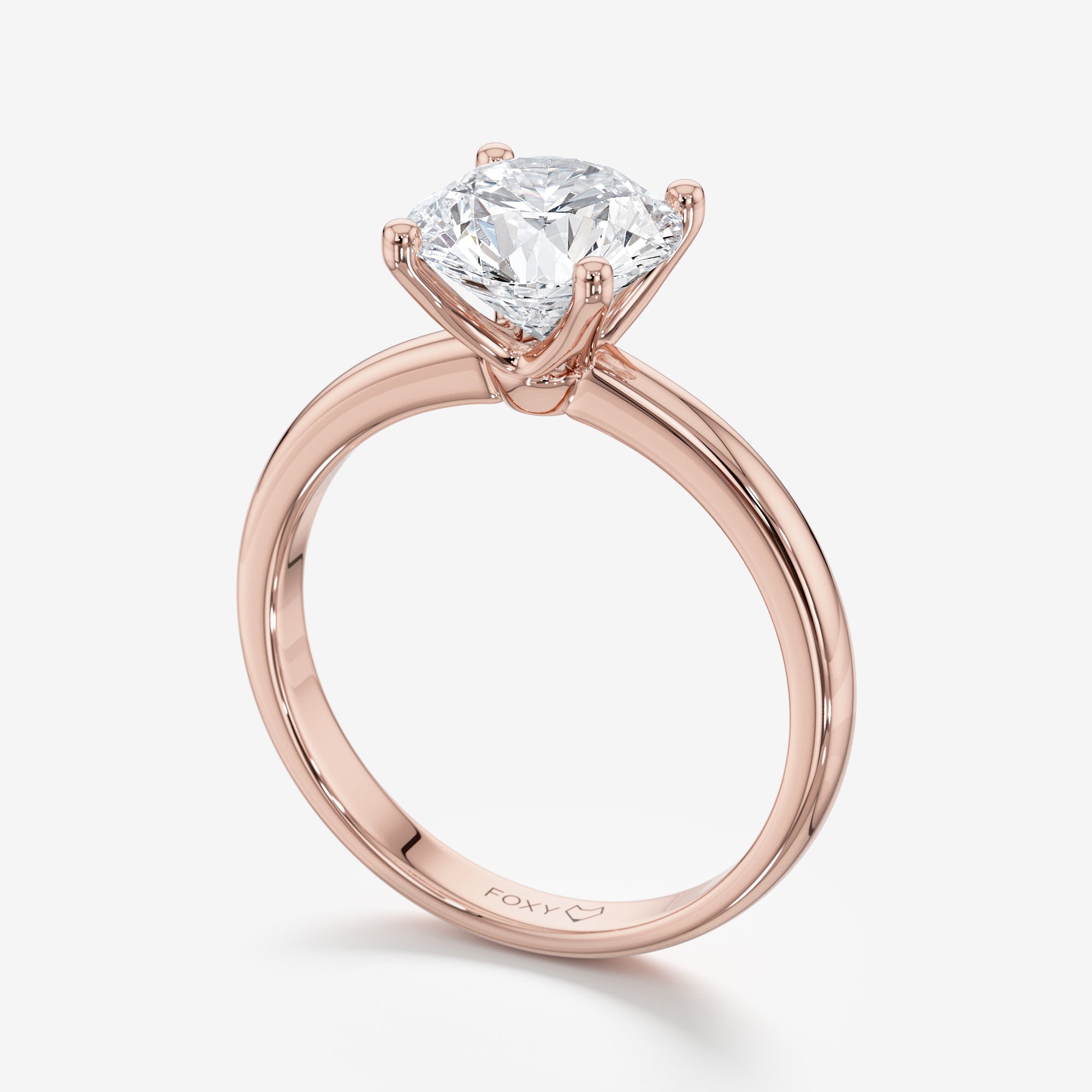 4-Prong Solitaire Engagement Ring