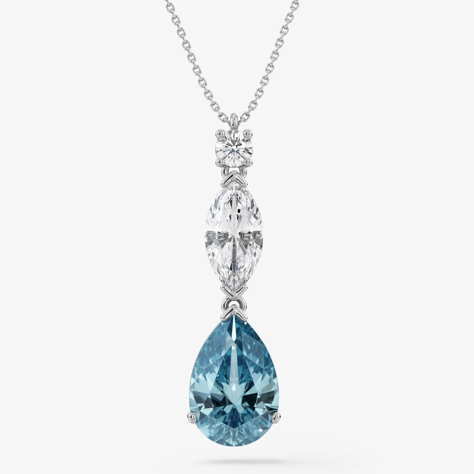 Blue Did That Pendant Necklace