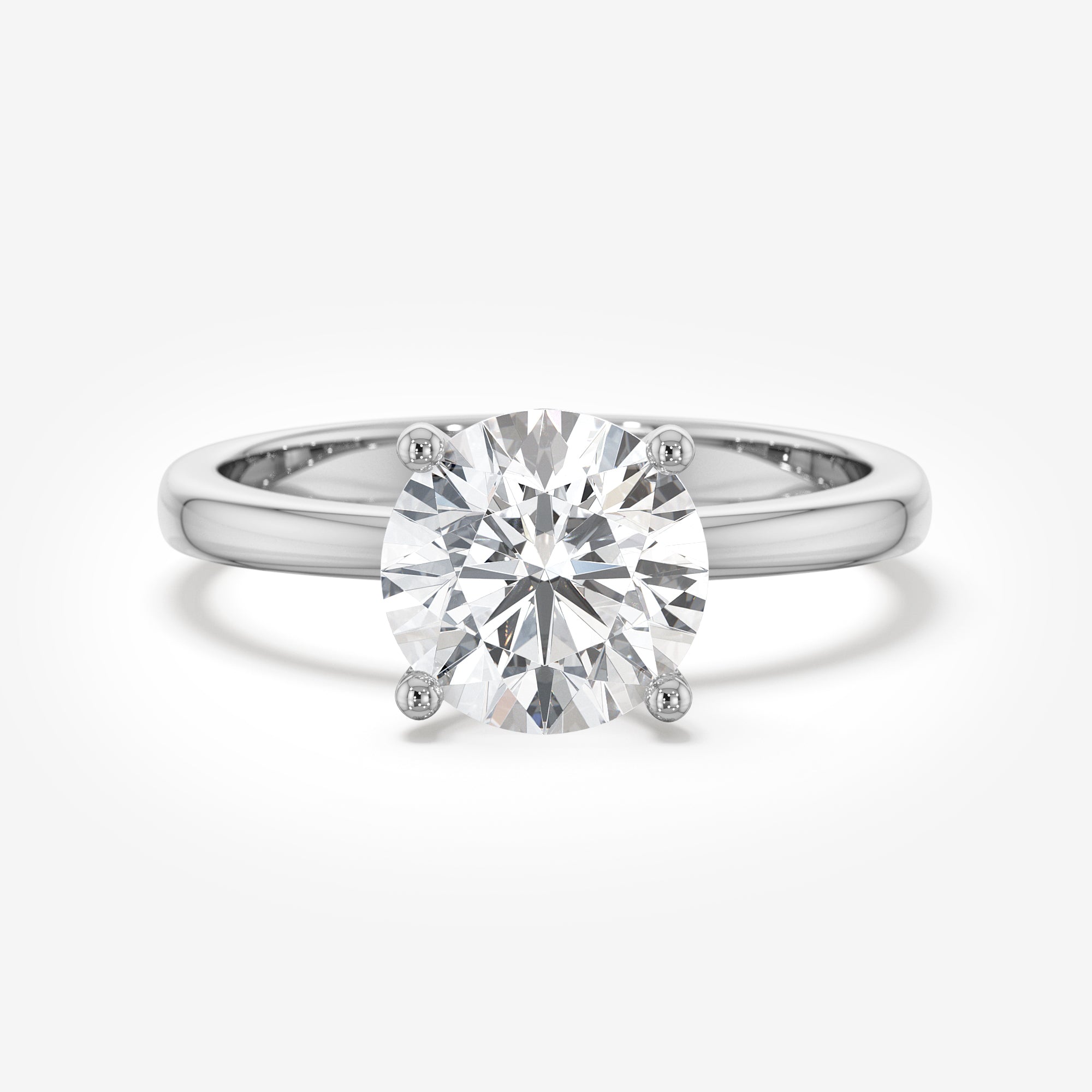 4-Prong Solitaire Engagement Ring