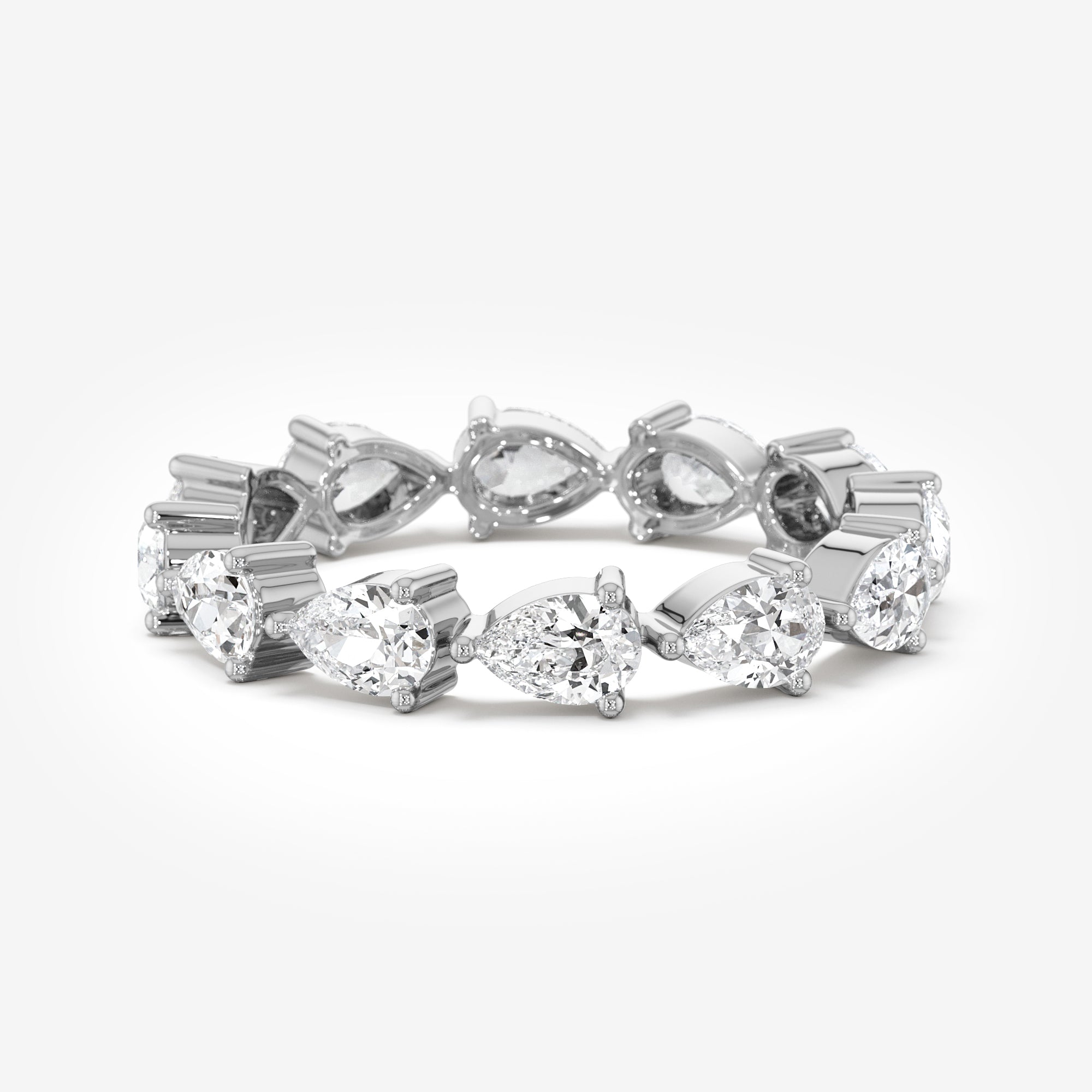East-West Eternity Ring