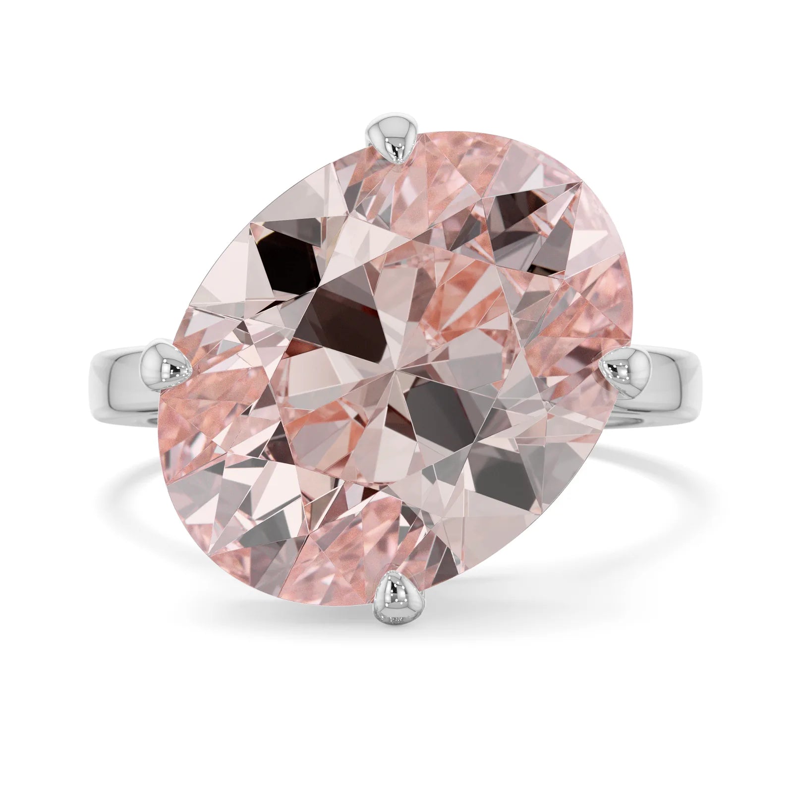 Call it Love Solitaire Oval Diamond Ring