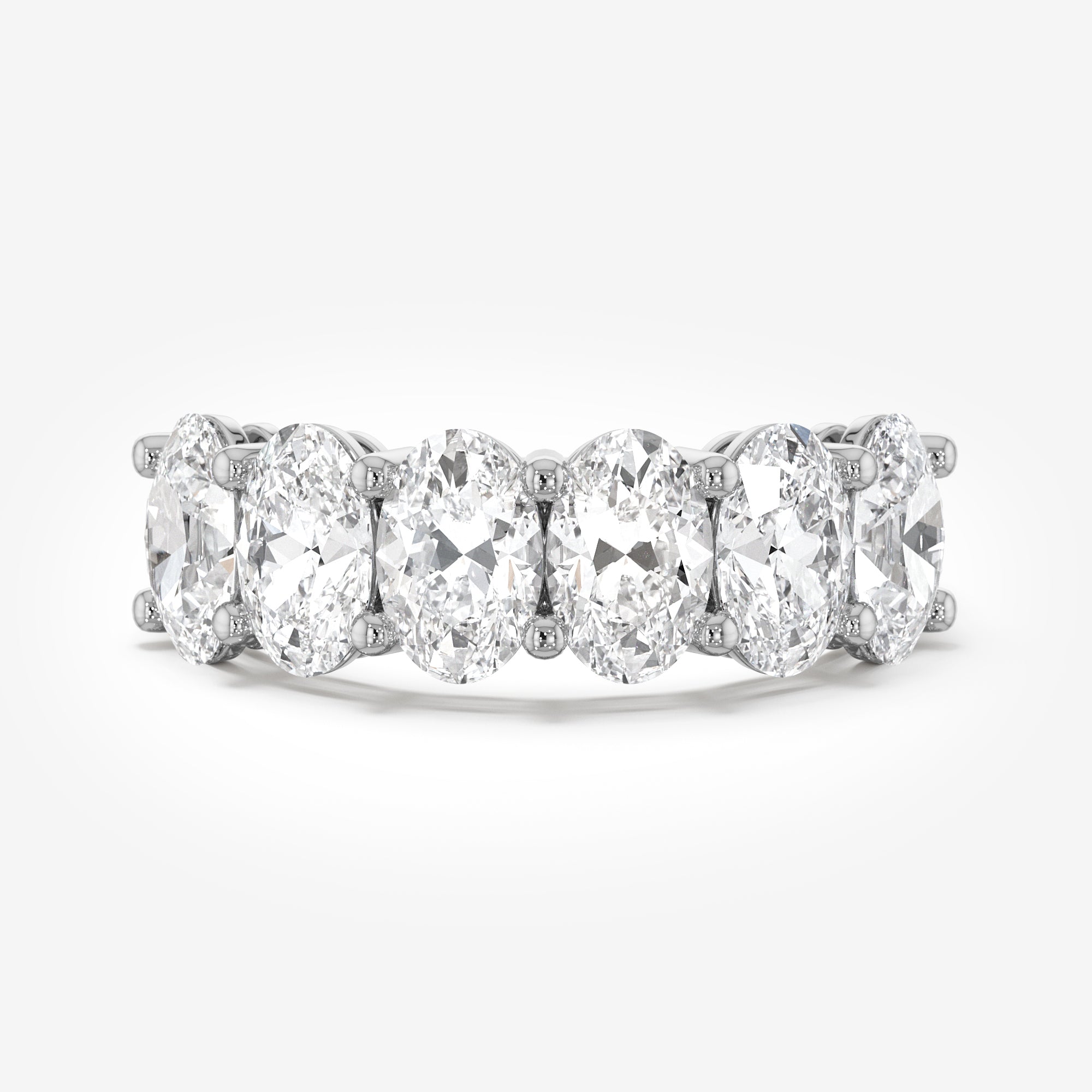 Six Stone Anniversary Ring