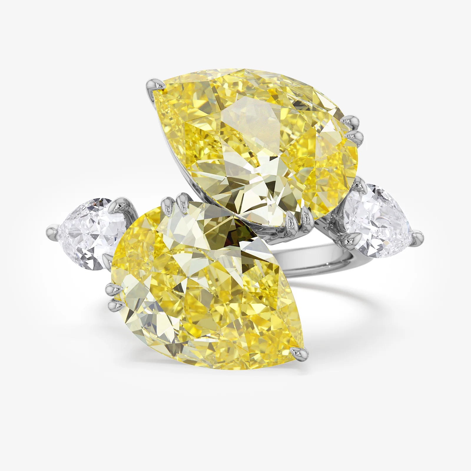 Look Twice Toi et Moi Diamond Ring
