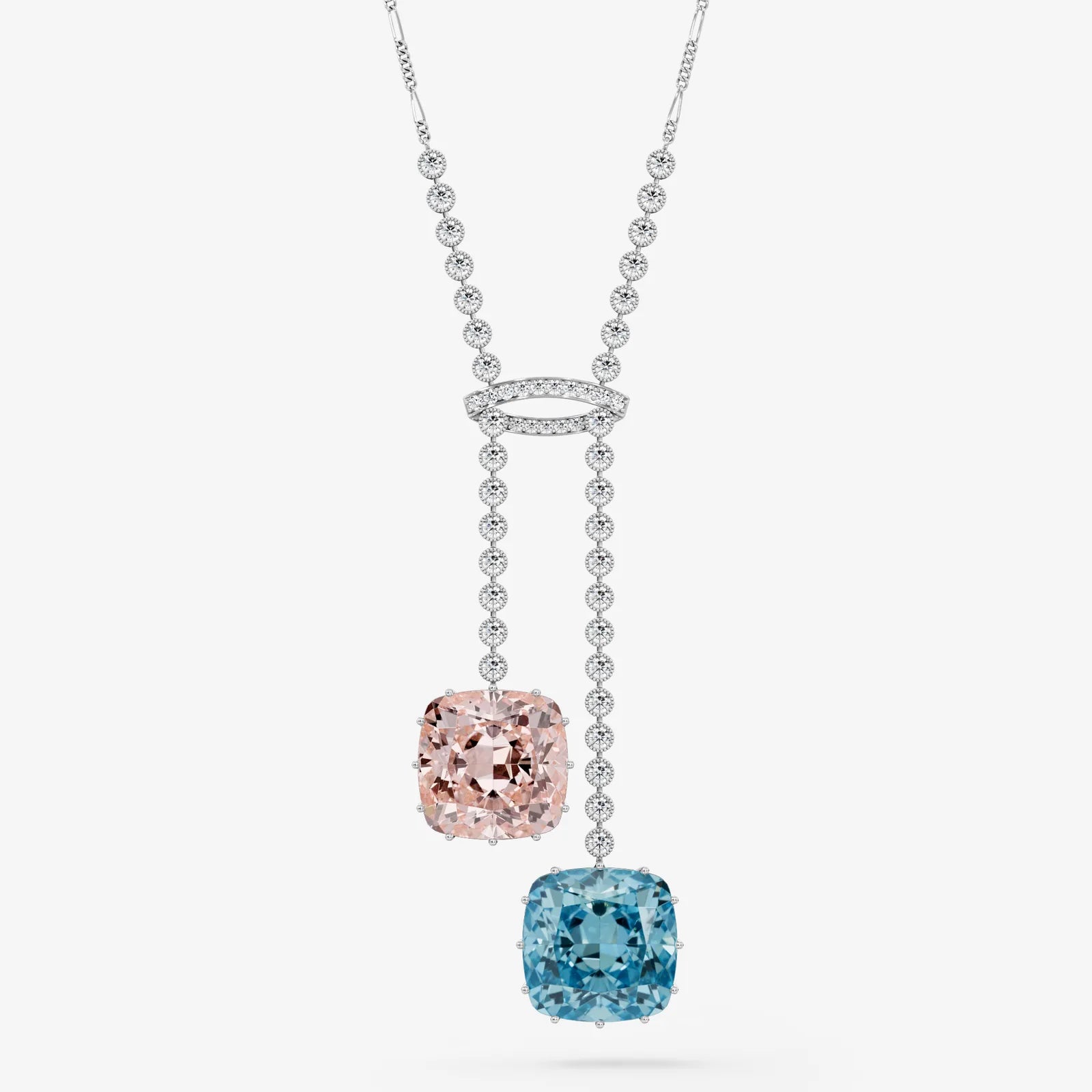 Perfect Contrast Pendant Necklace