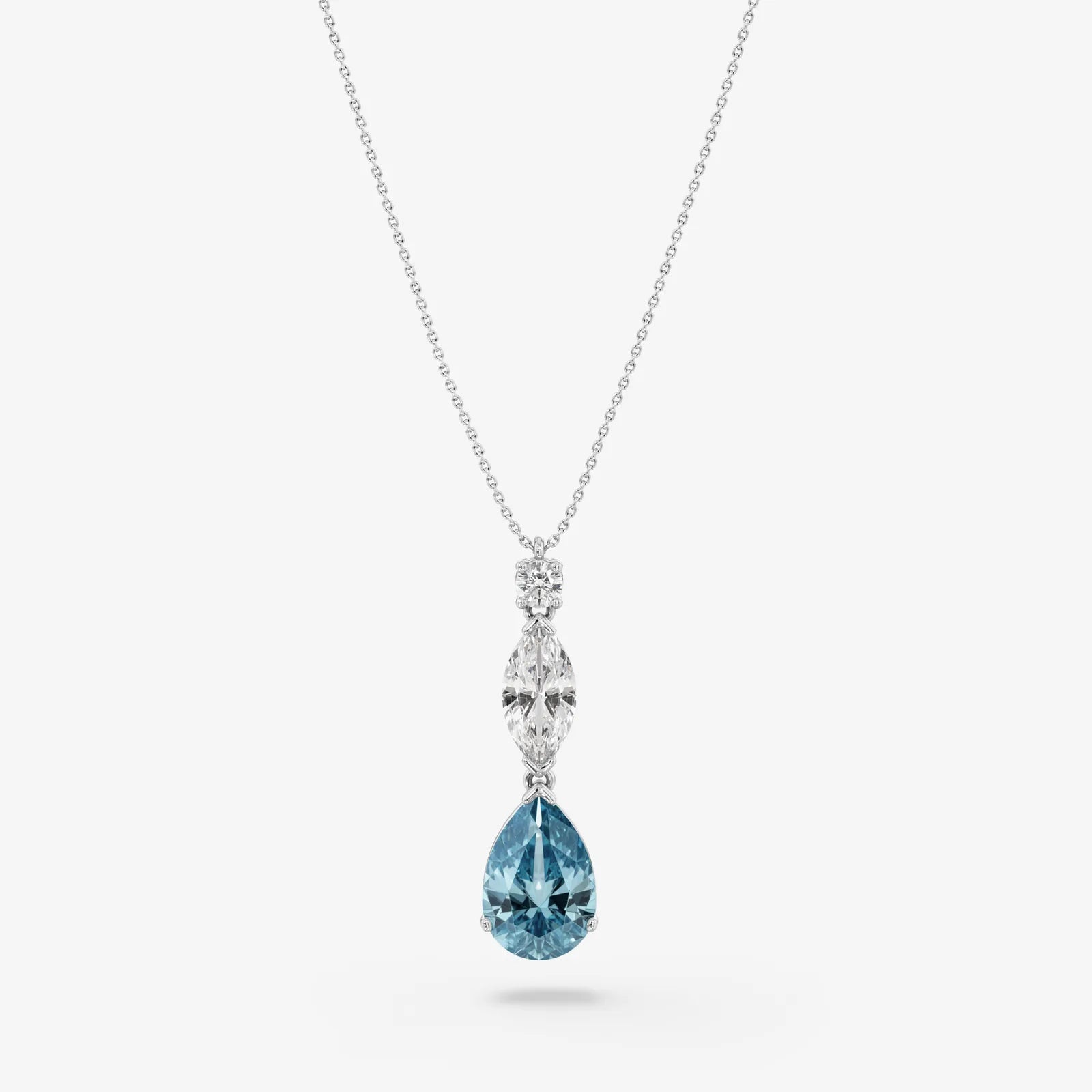 Blue Did That Pendant Necklace
