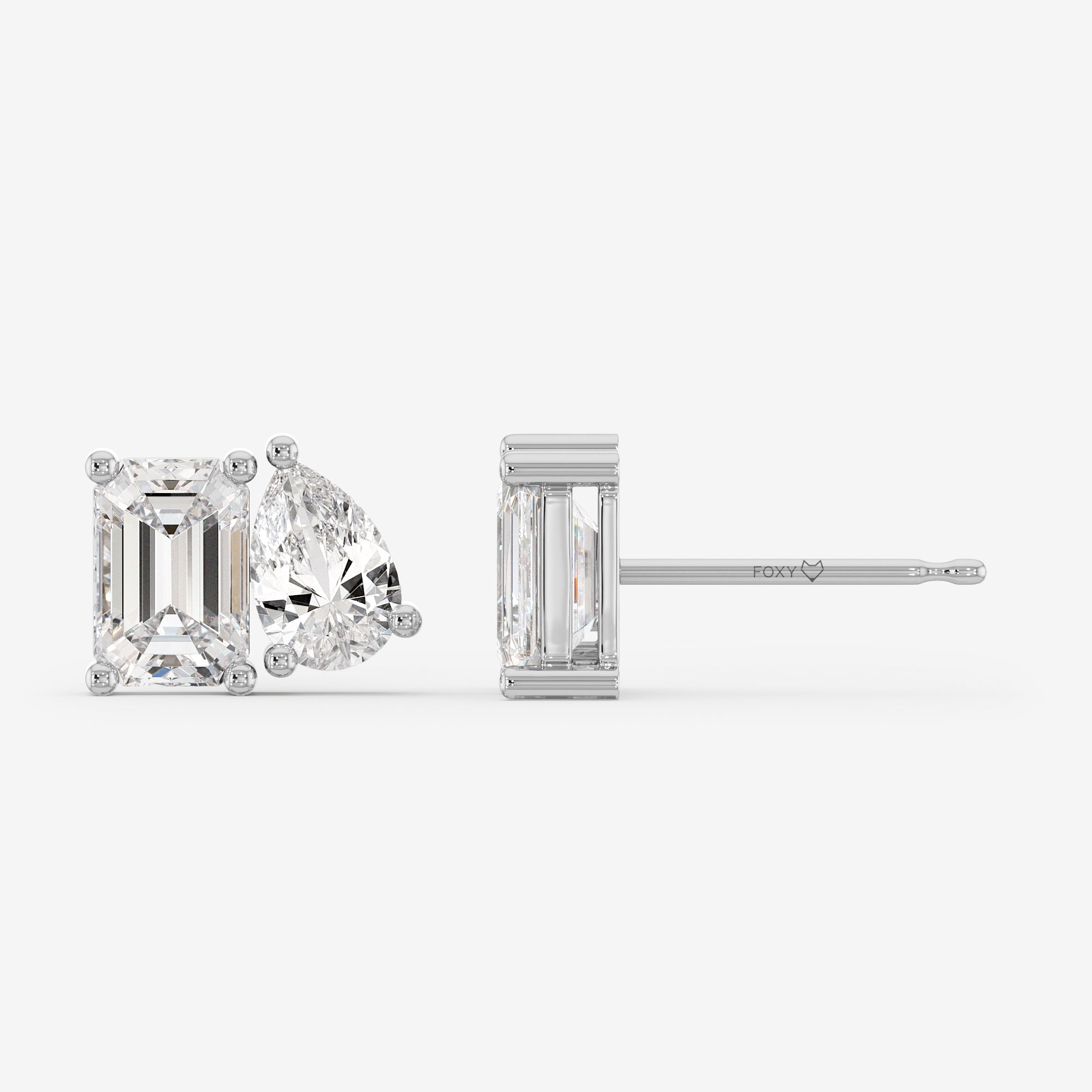 Toi et Moi Stud Earrings