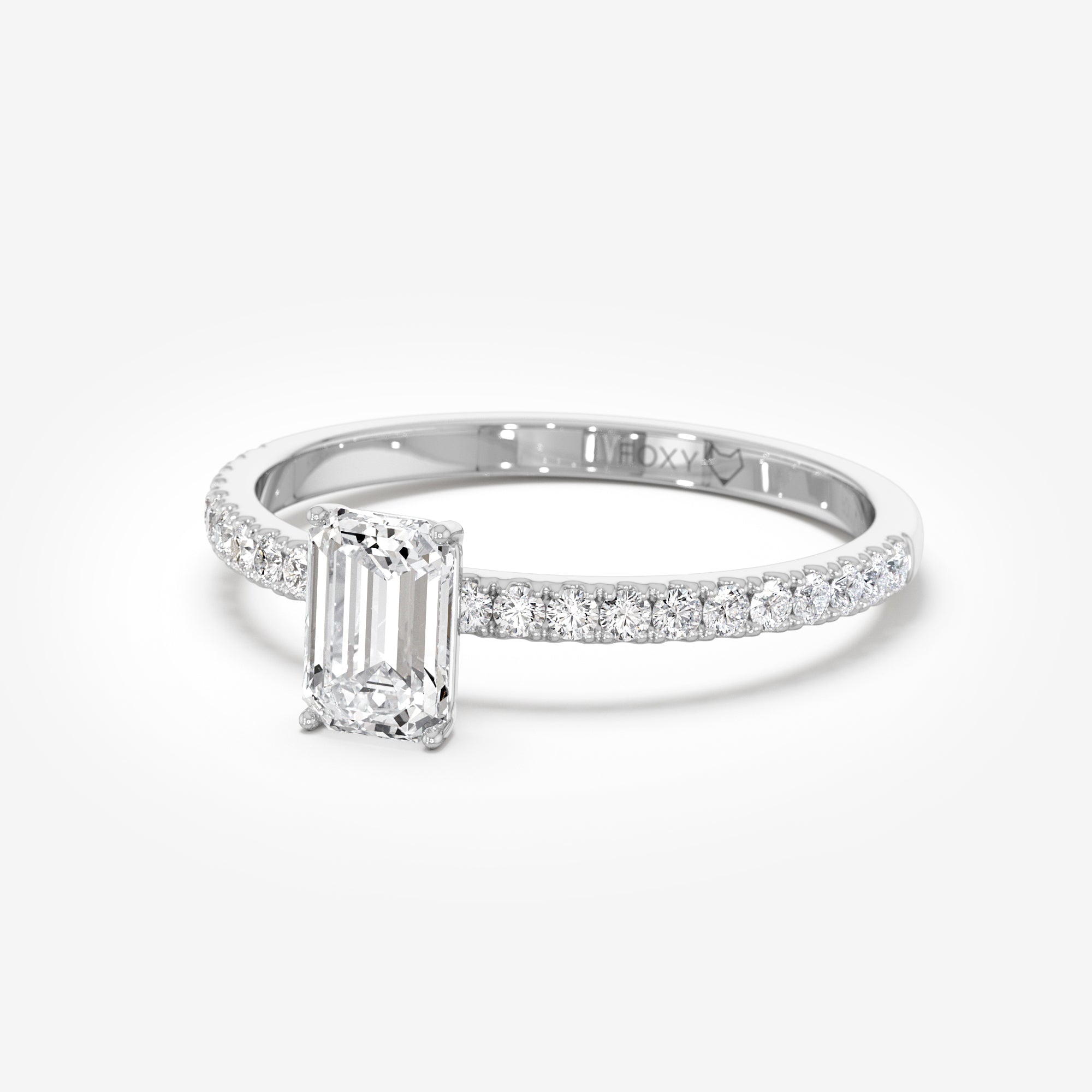 Pavé Engagement Ring