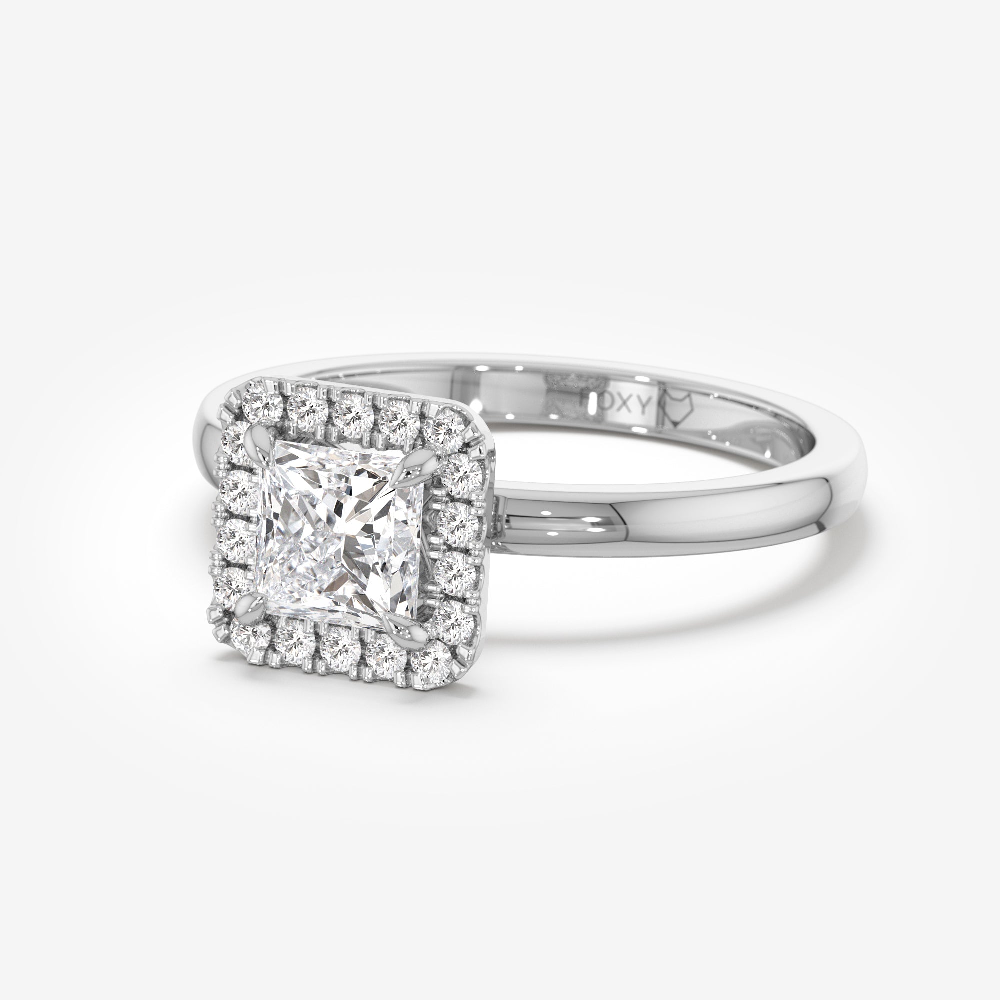 Halo Engagement Ring