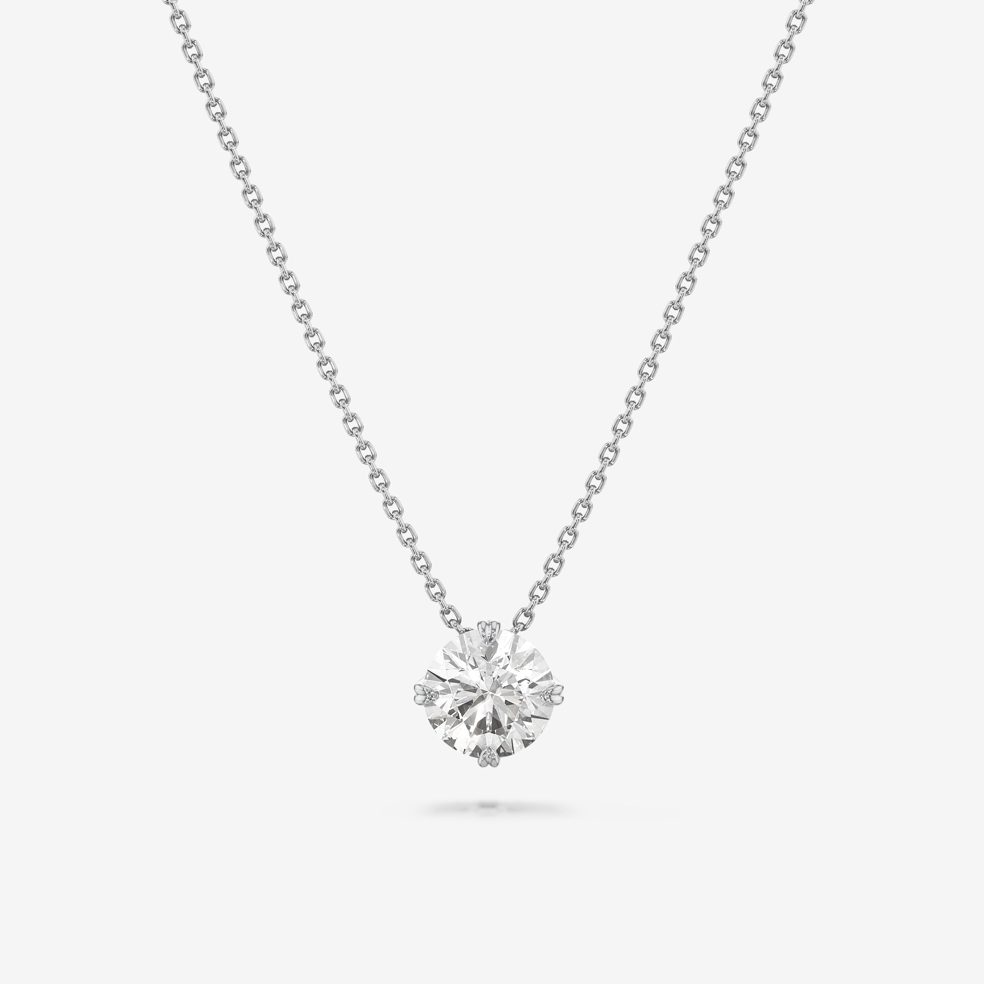 Classic Pendant Necklace (1 Сt. T.W.)