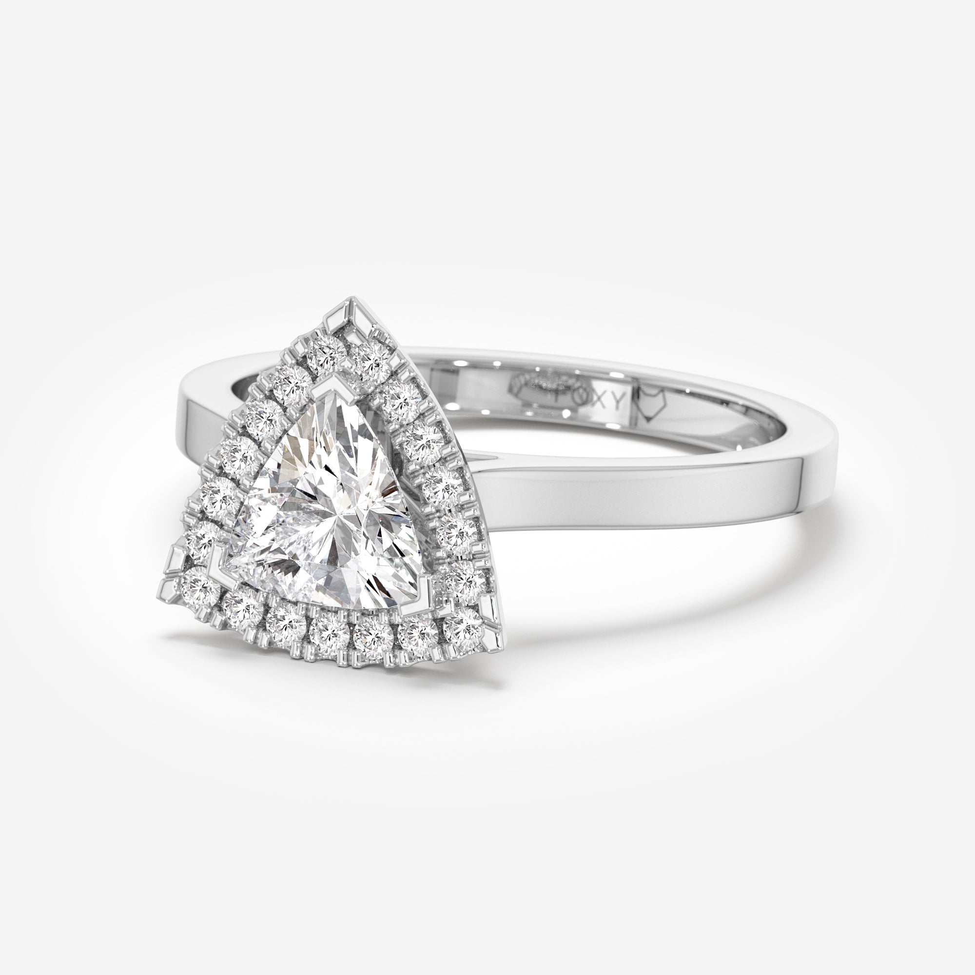 Halo Engagement Ring