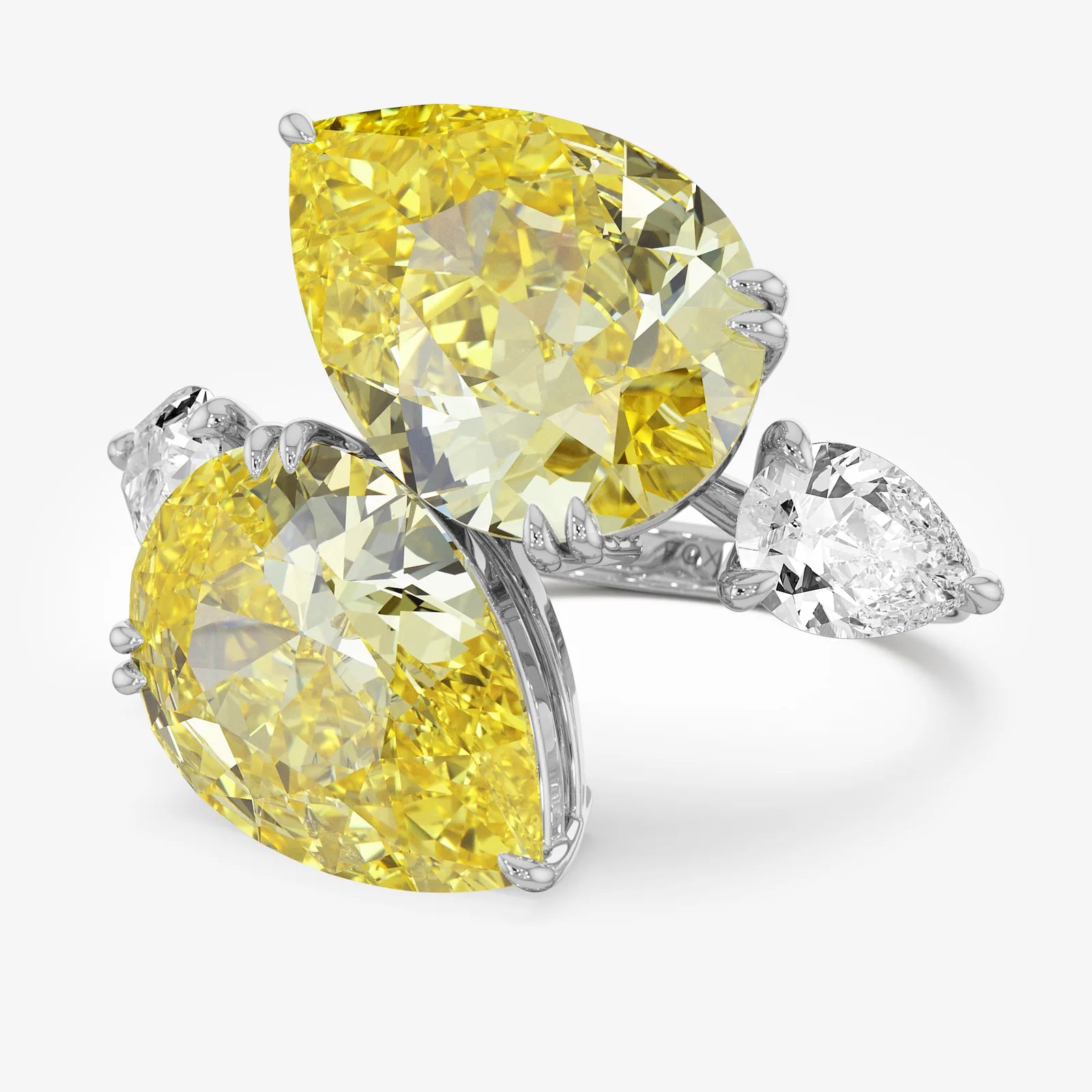 Look Twice Toi et Moi Diamond Ring