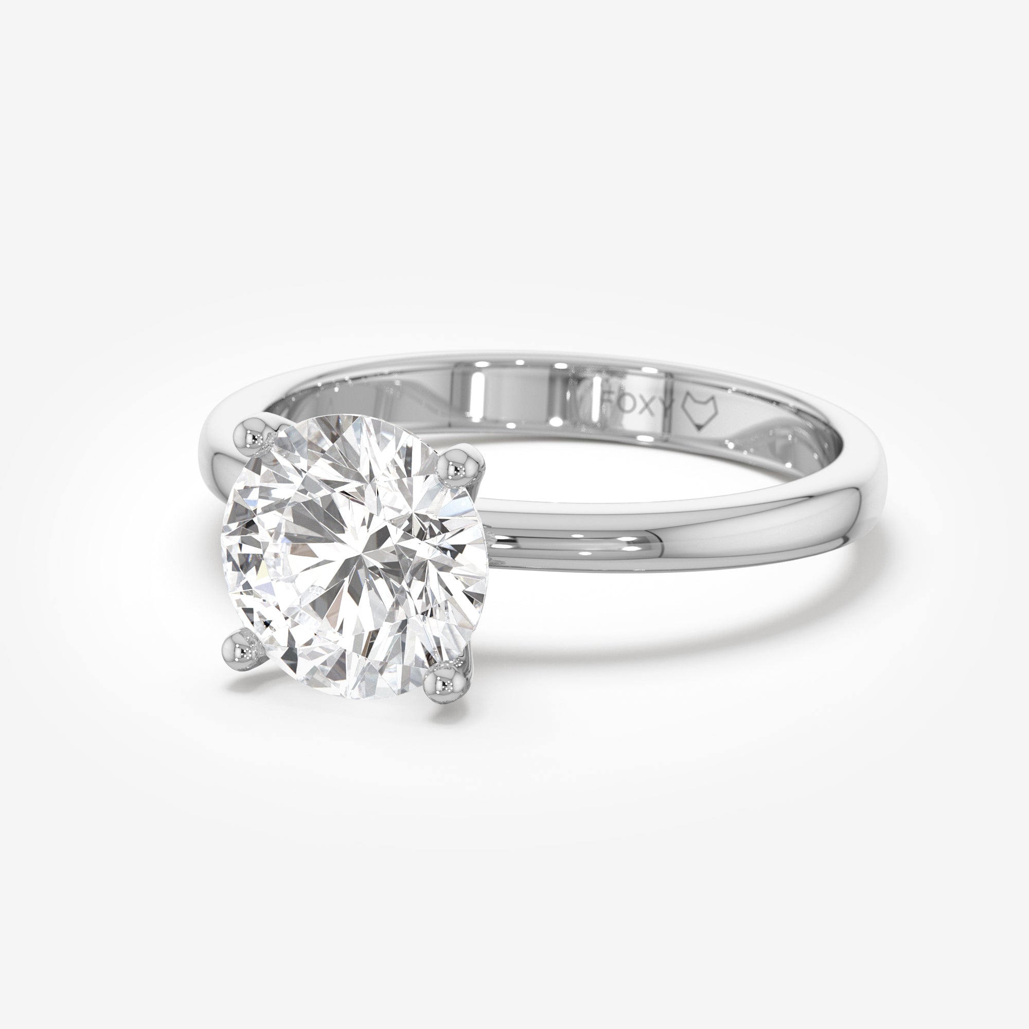 4-Prong Solitaire Engagement Ring