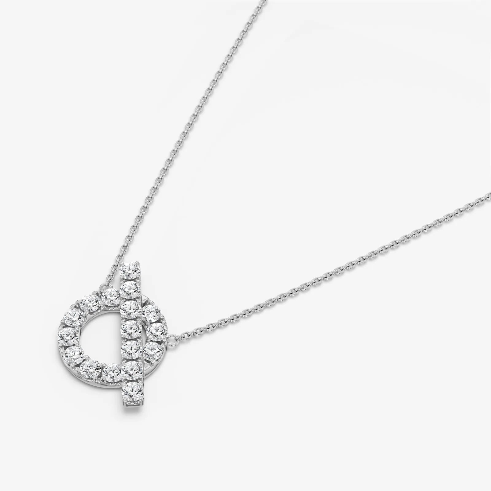 Twist Ring Pendant Pendant Necklace