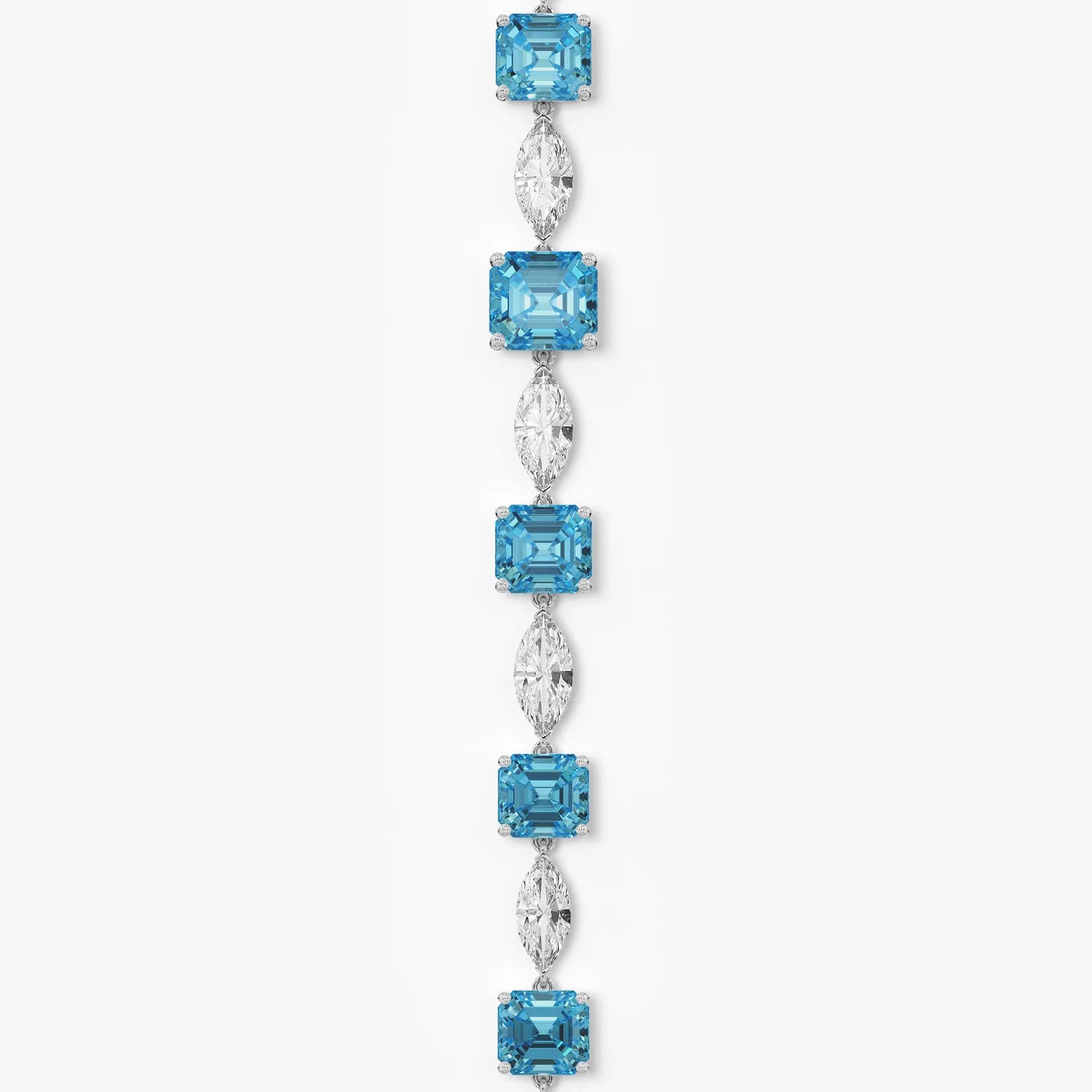 True Blue Lab-Grown Diamond Bracelet (30 Сt. T.W.)