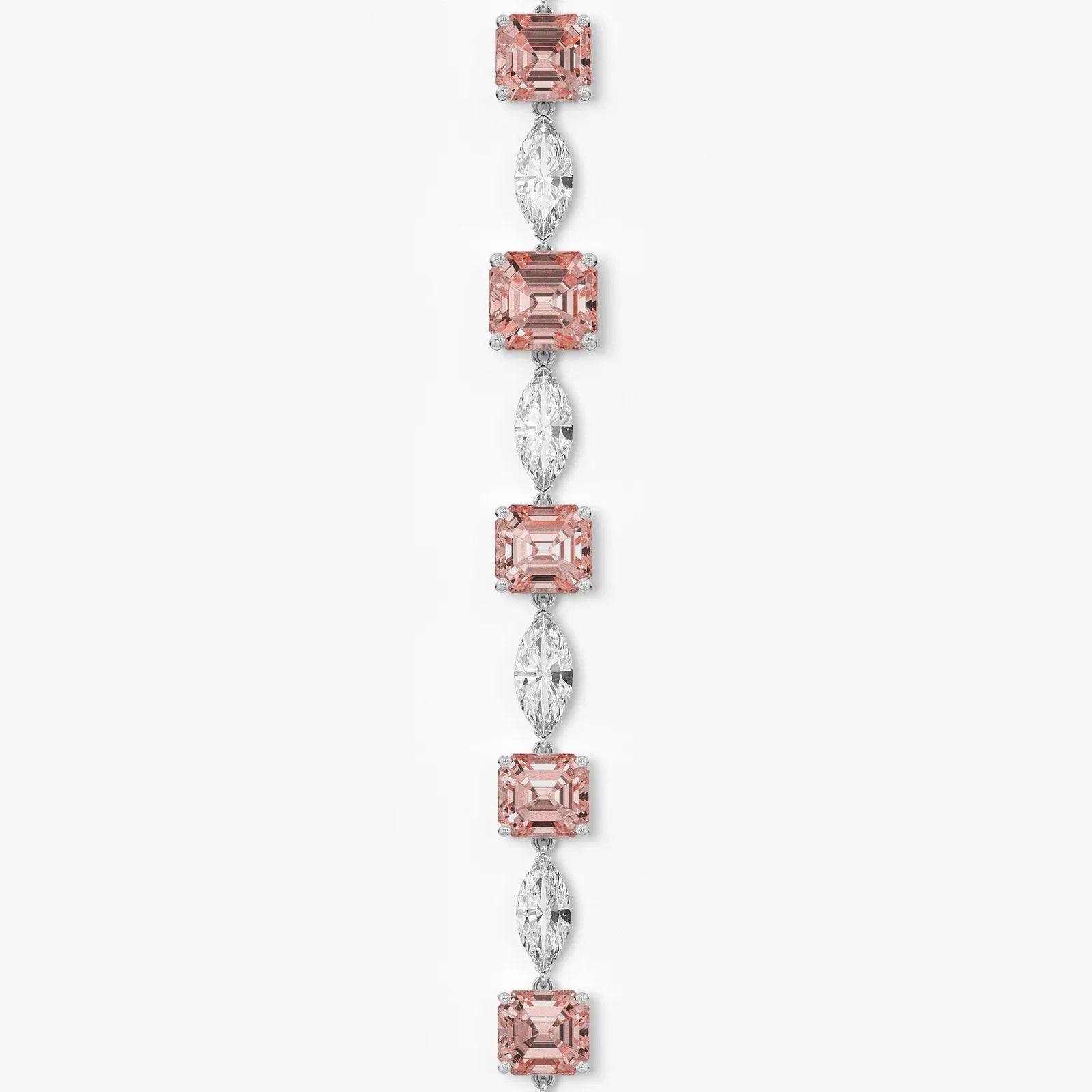 True Pink Lab-Grown Diamond Bracelet (30 Сt. T.W.)