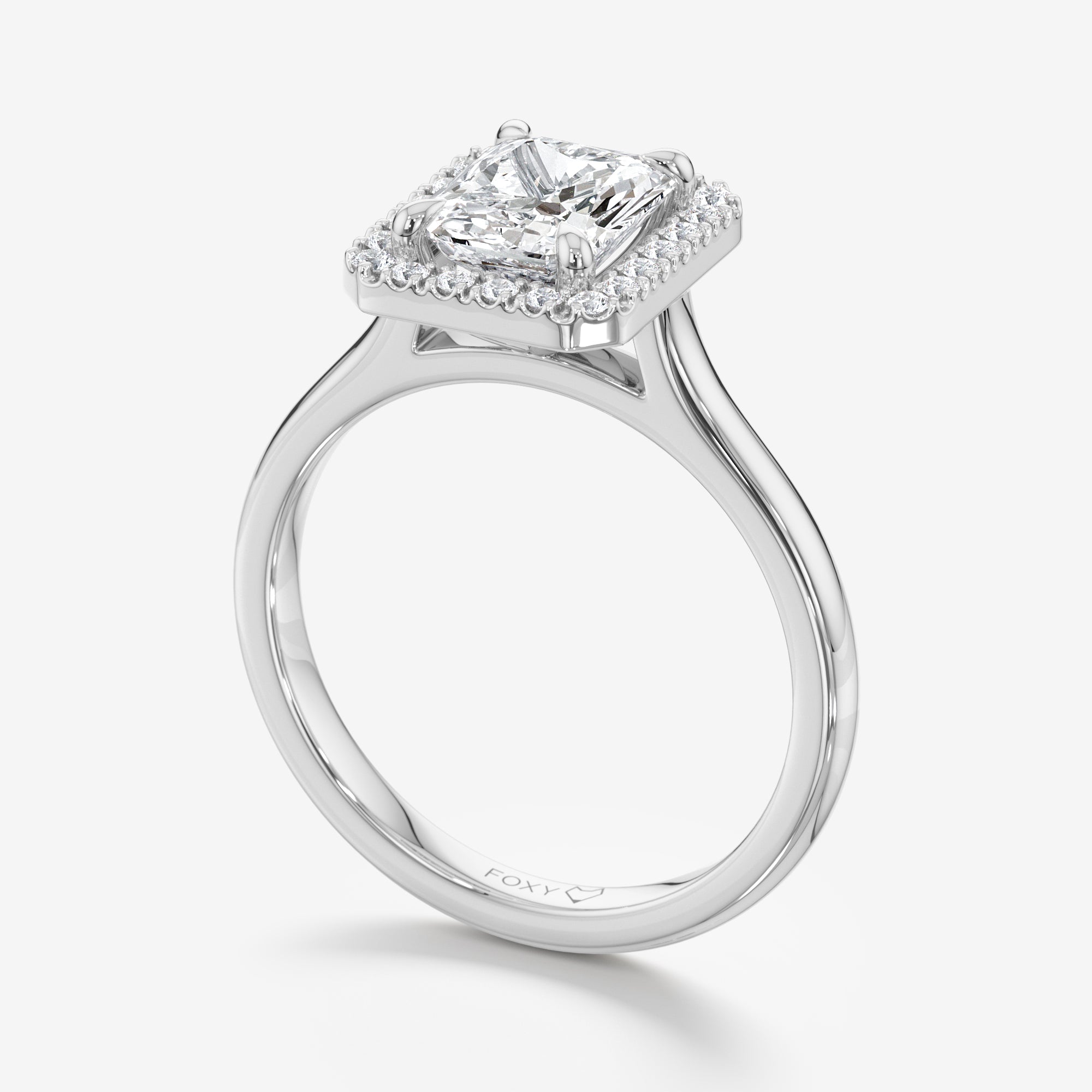 Halo Engagement Ring