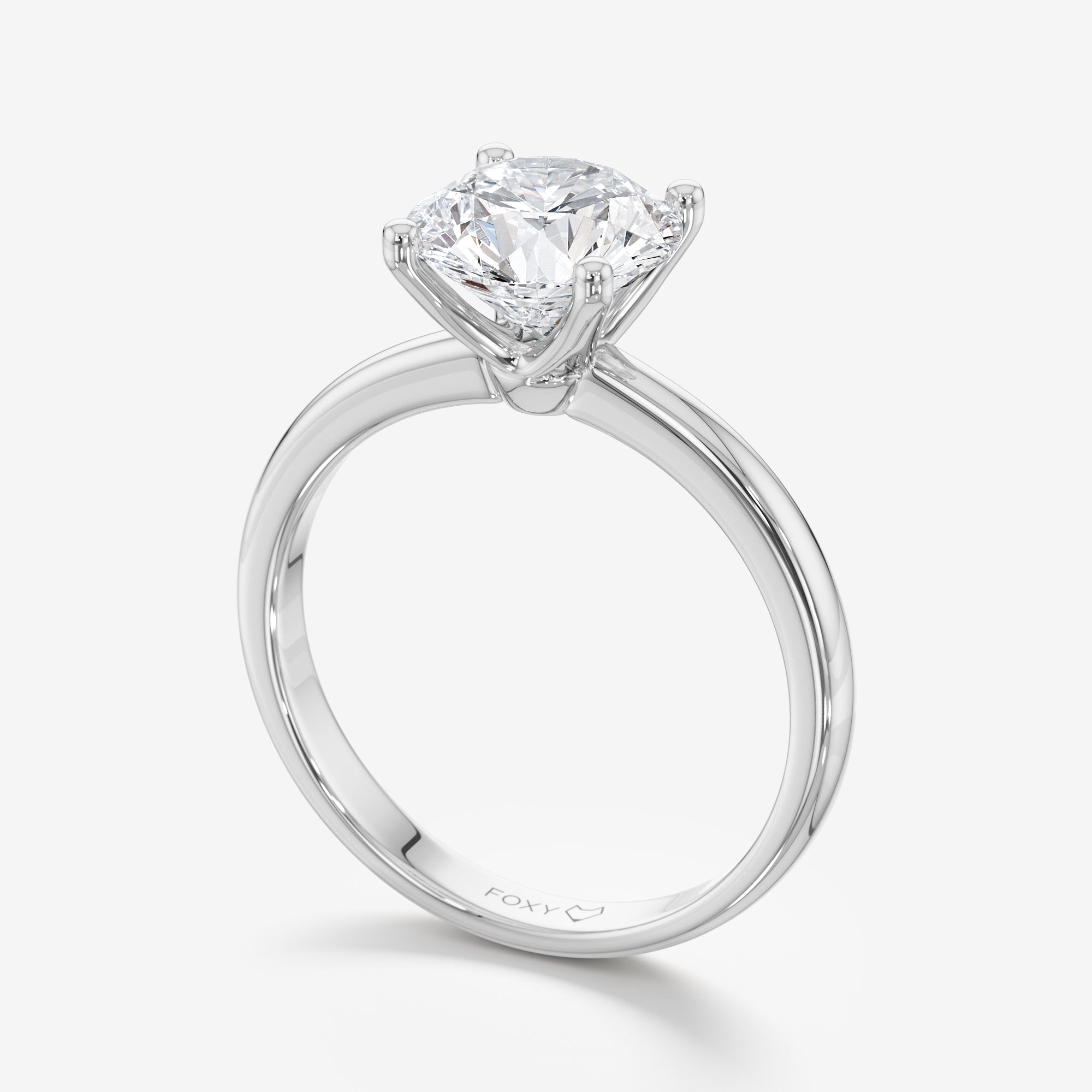 4-Prong Solitaire Engagement Ring