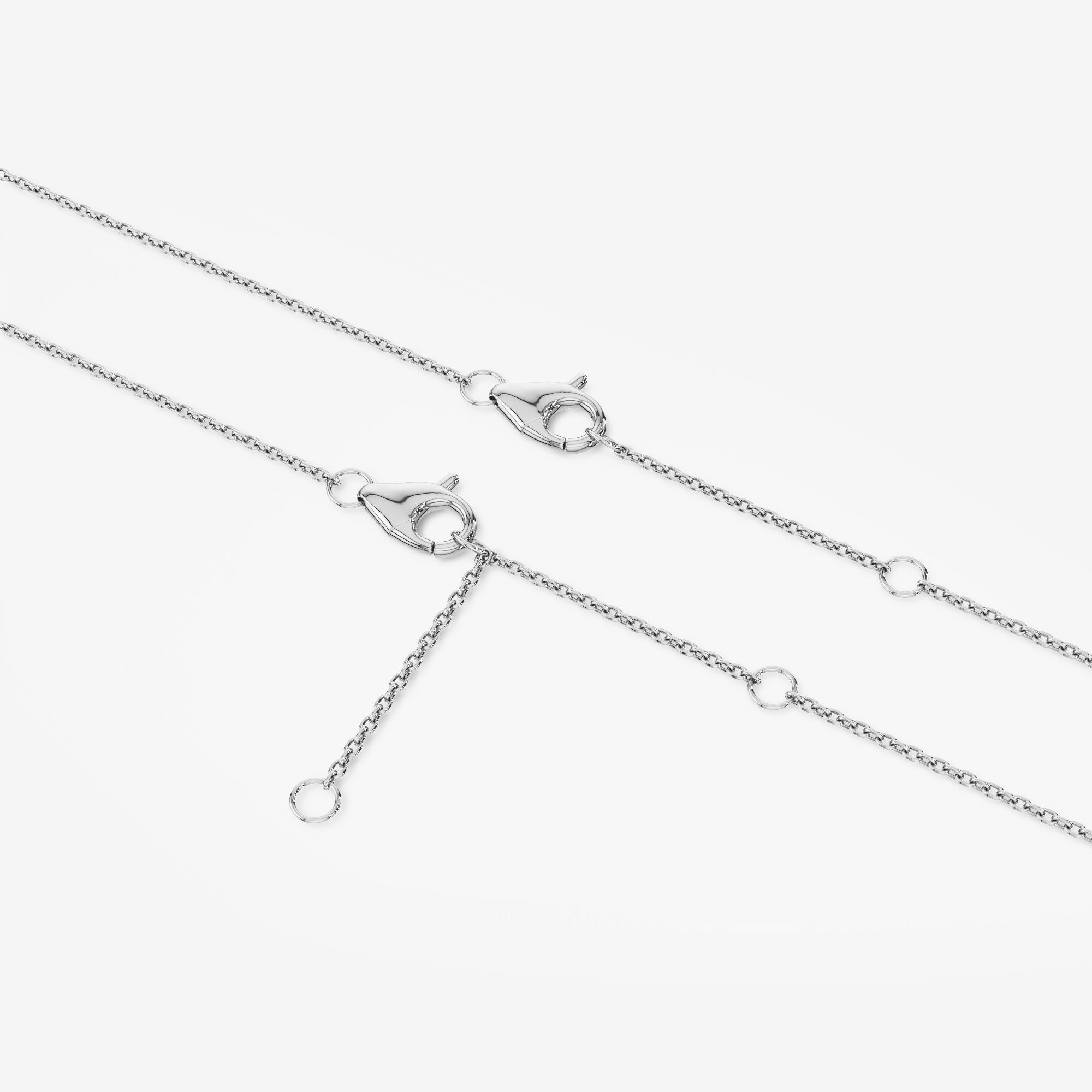 Bezel Pendant Necklace (1 Сt. T.W.)