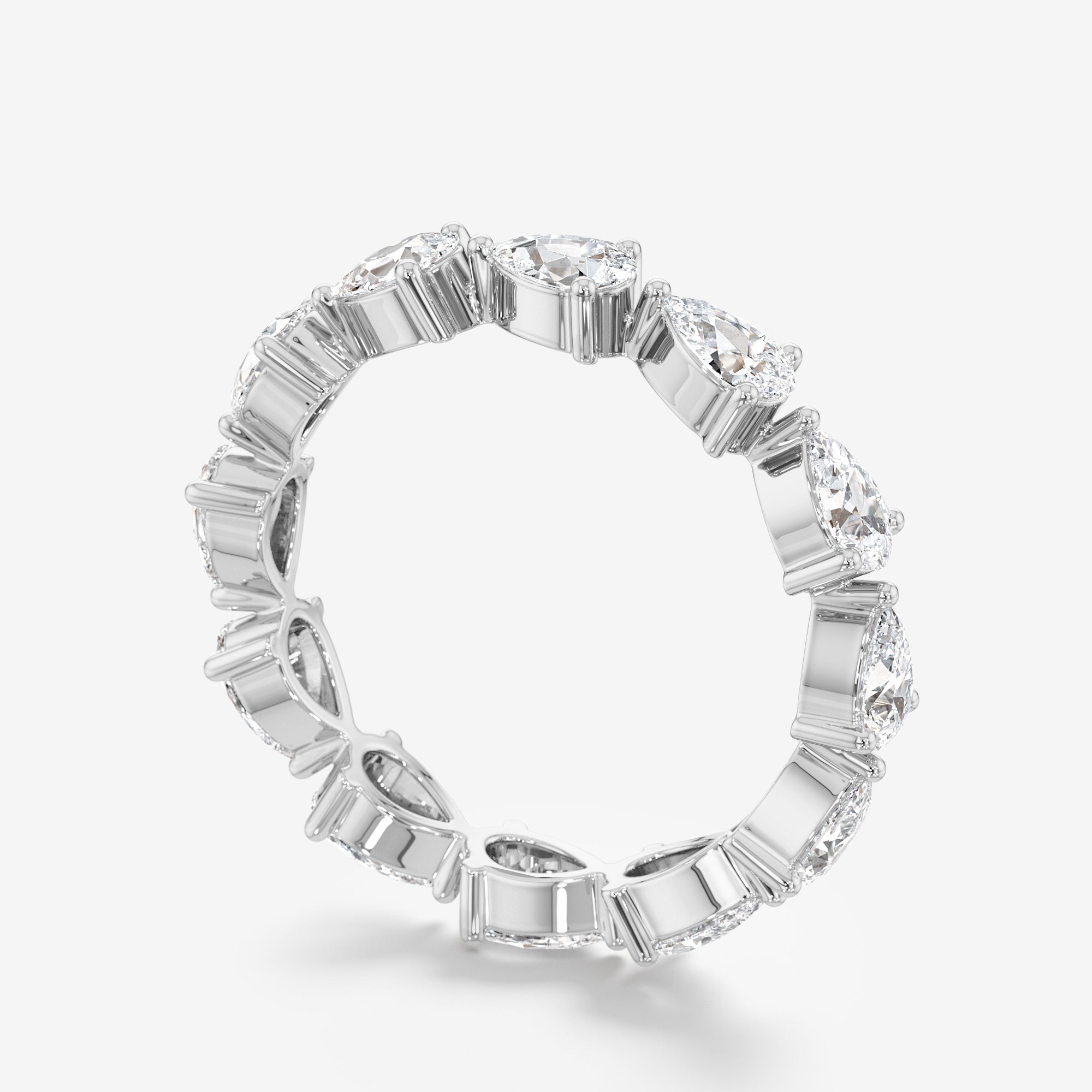 East-West Eternity Ring