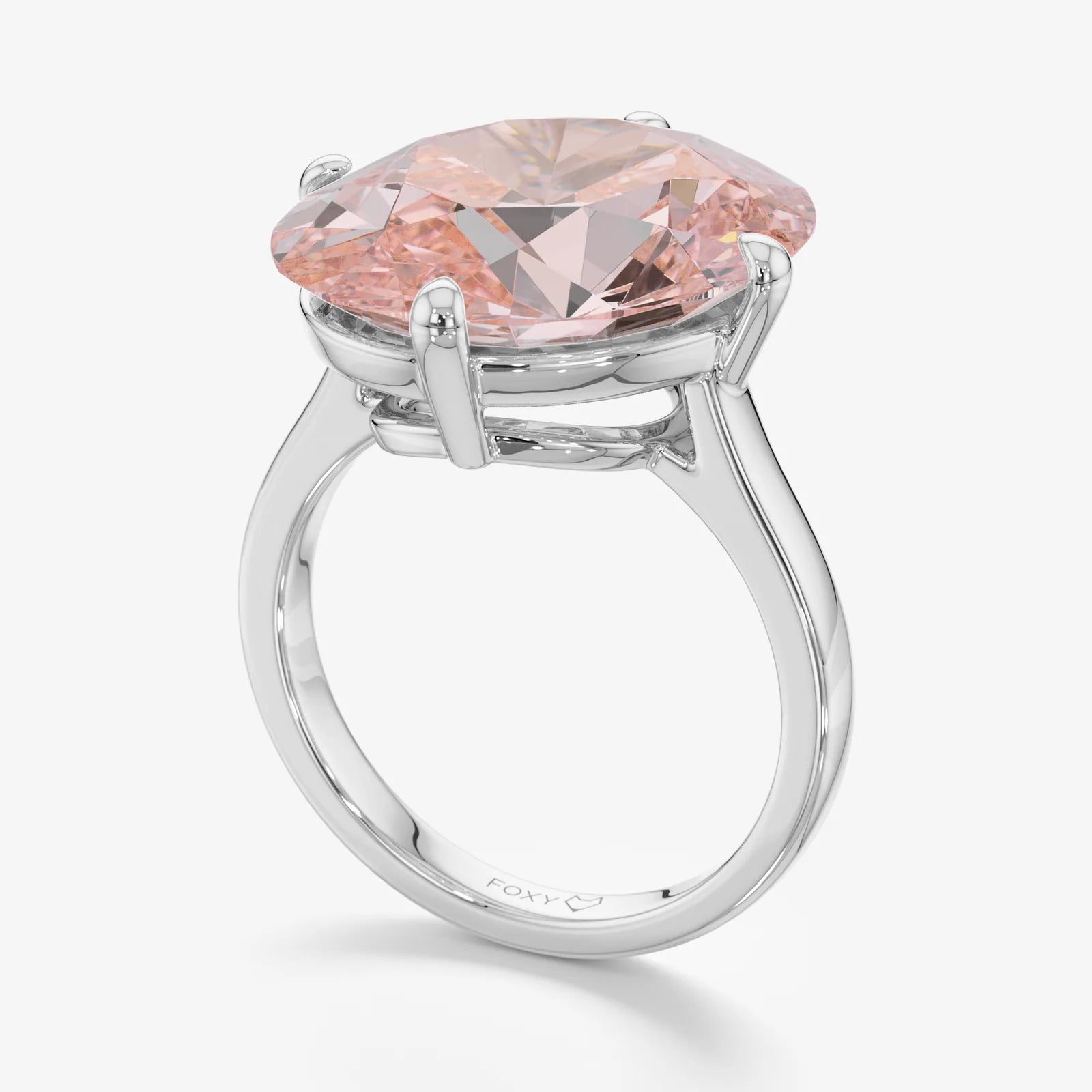 Call it Love Solitaire Oval Diamond Ring