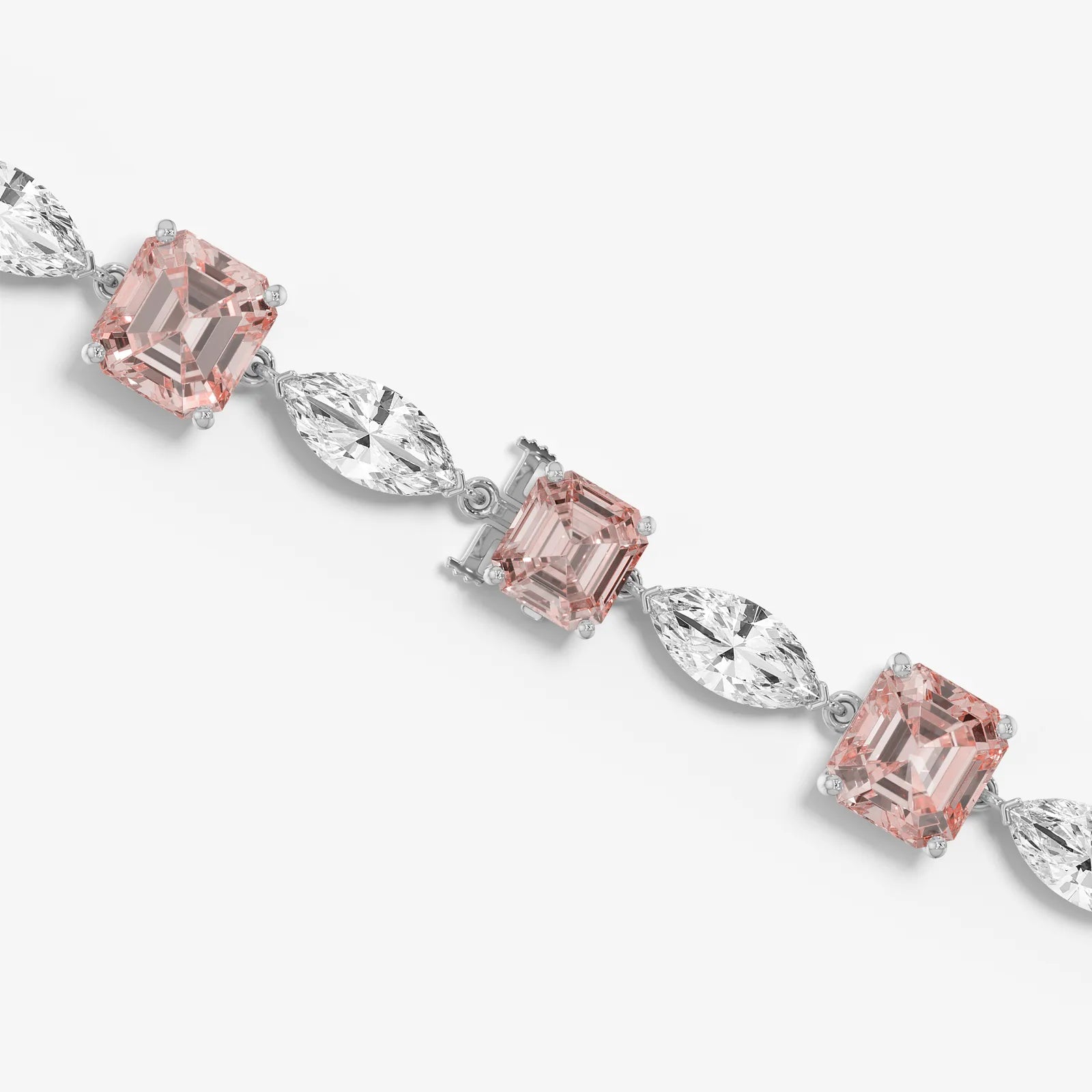 True Pink Lab-Grown Diamond Bracelet (30 Сt. T.W.)
