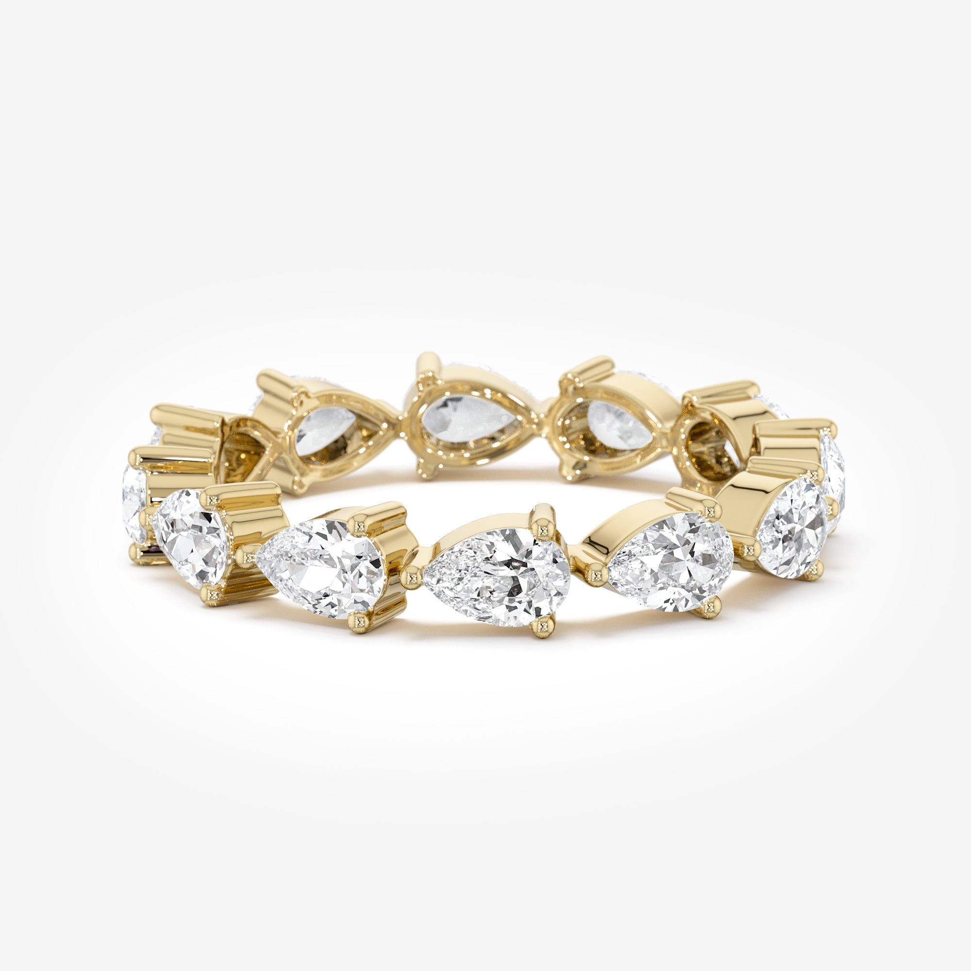 East-West Eternity Ring