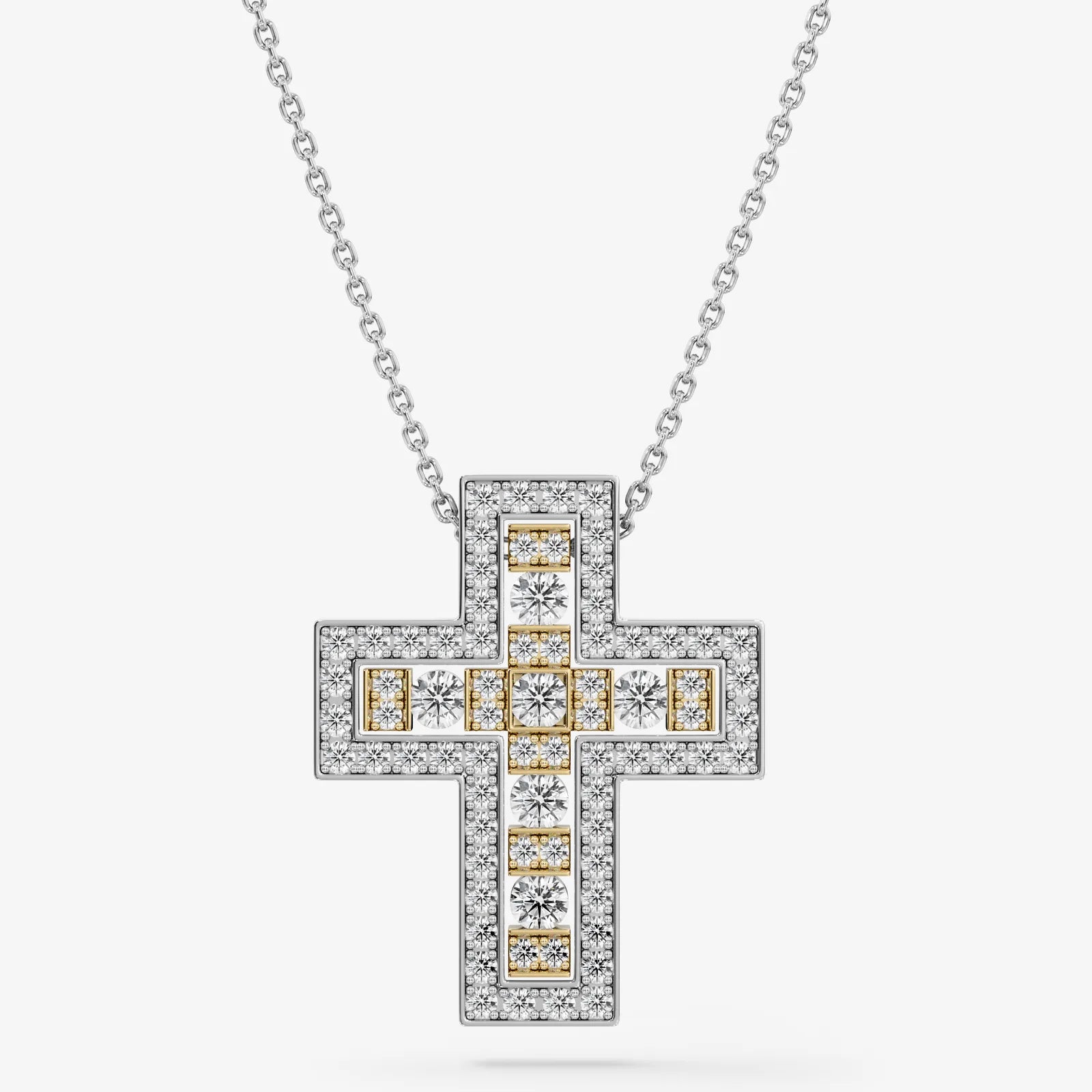 Cross My Heart Pendant Necklace
