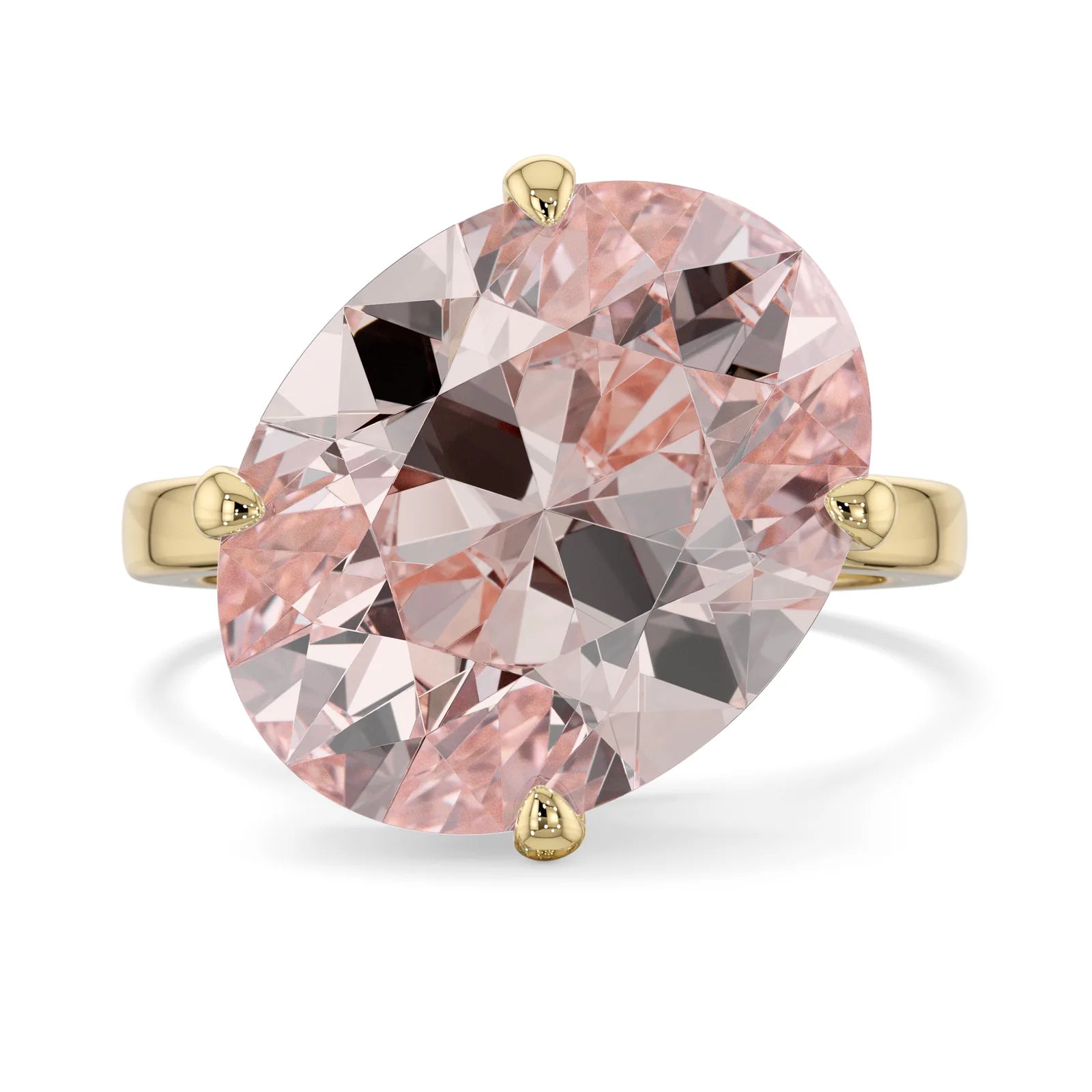 Call it Love Solitaire Oval Diamond Ring
