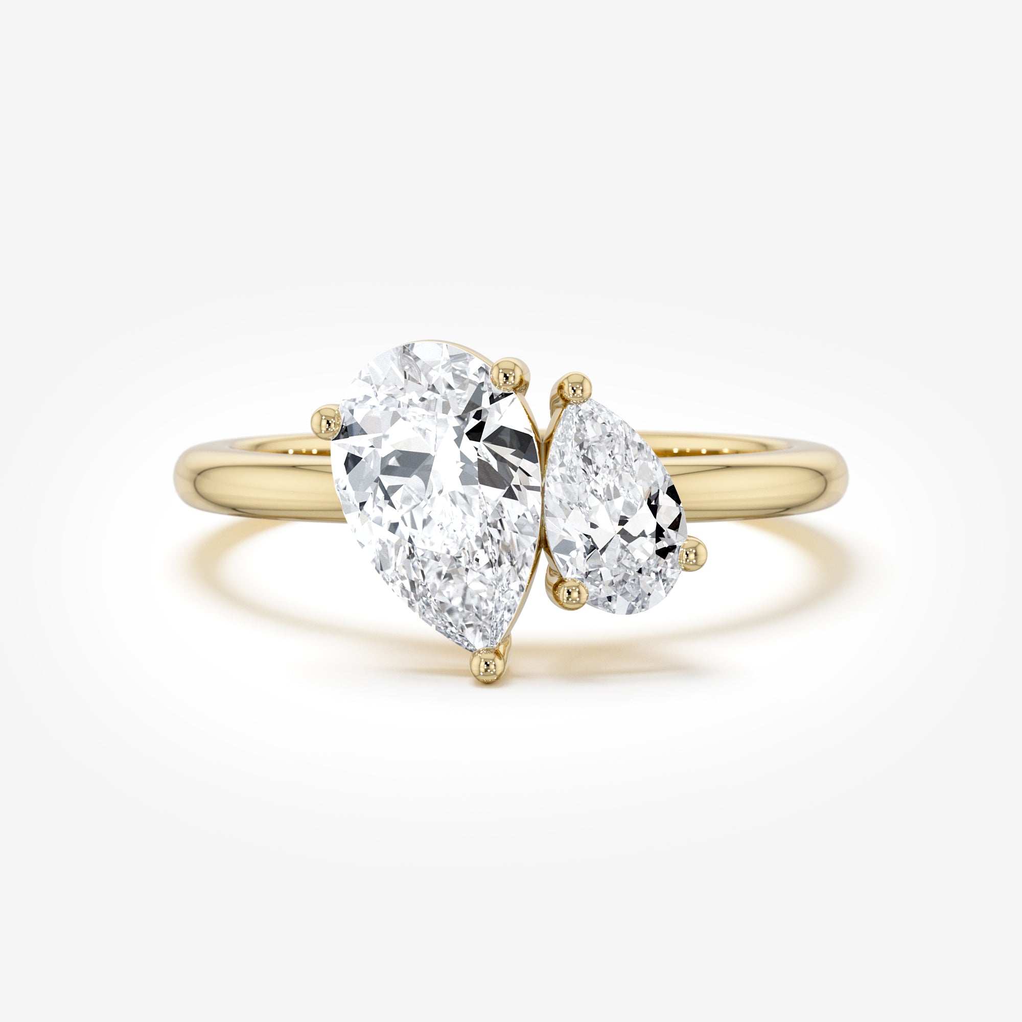 Toi et Moi Engagement Ring