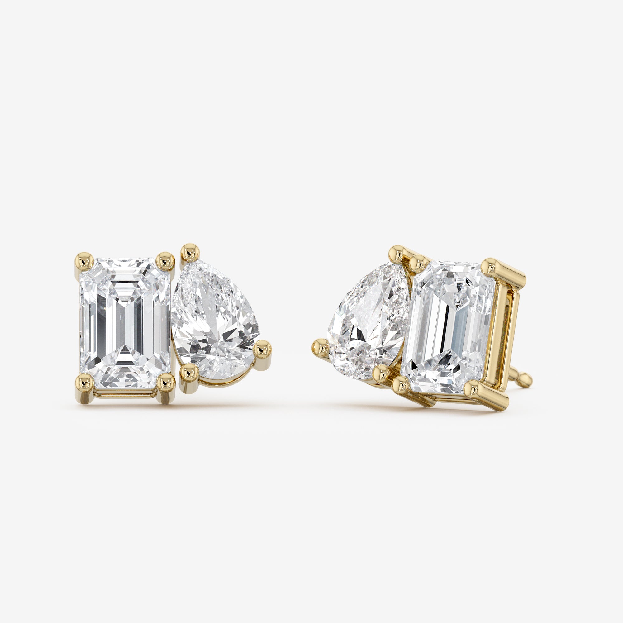 Toi et Moi Stud Earrings