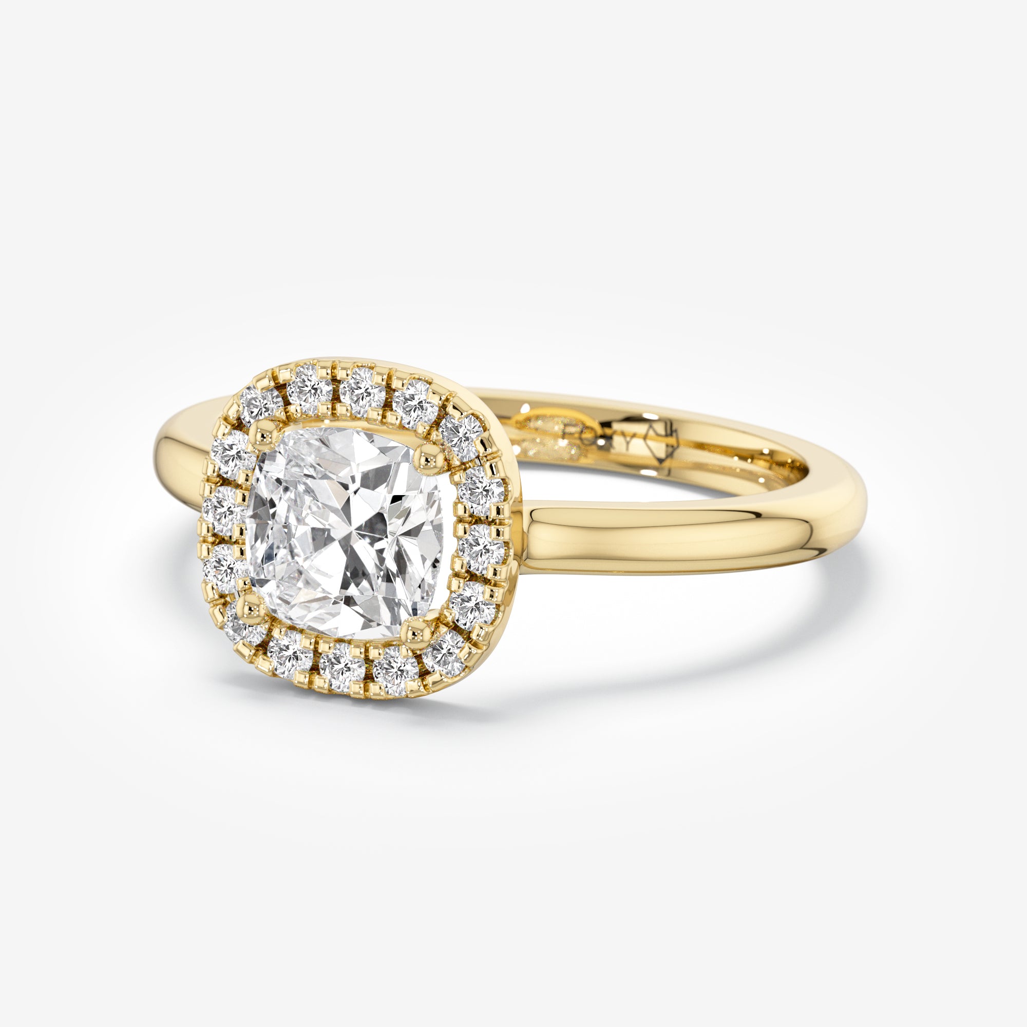 Halo Engagement Ring