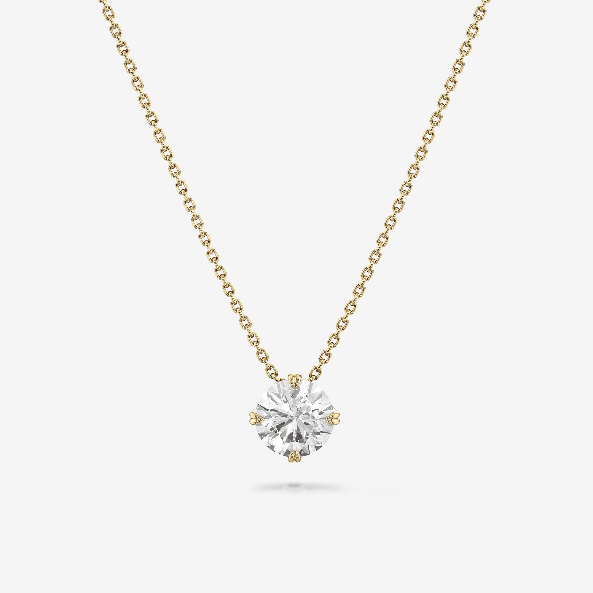 Classic Pendant Necklace (1 Сt. T.W.)