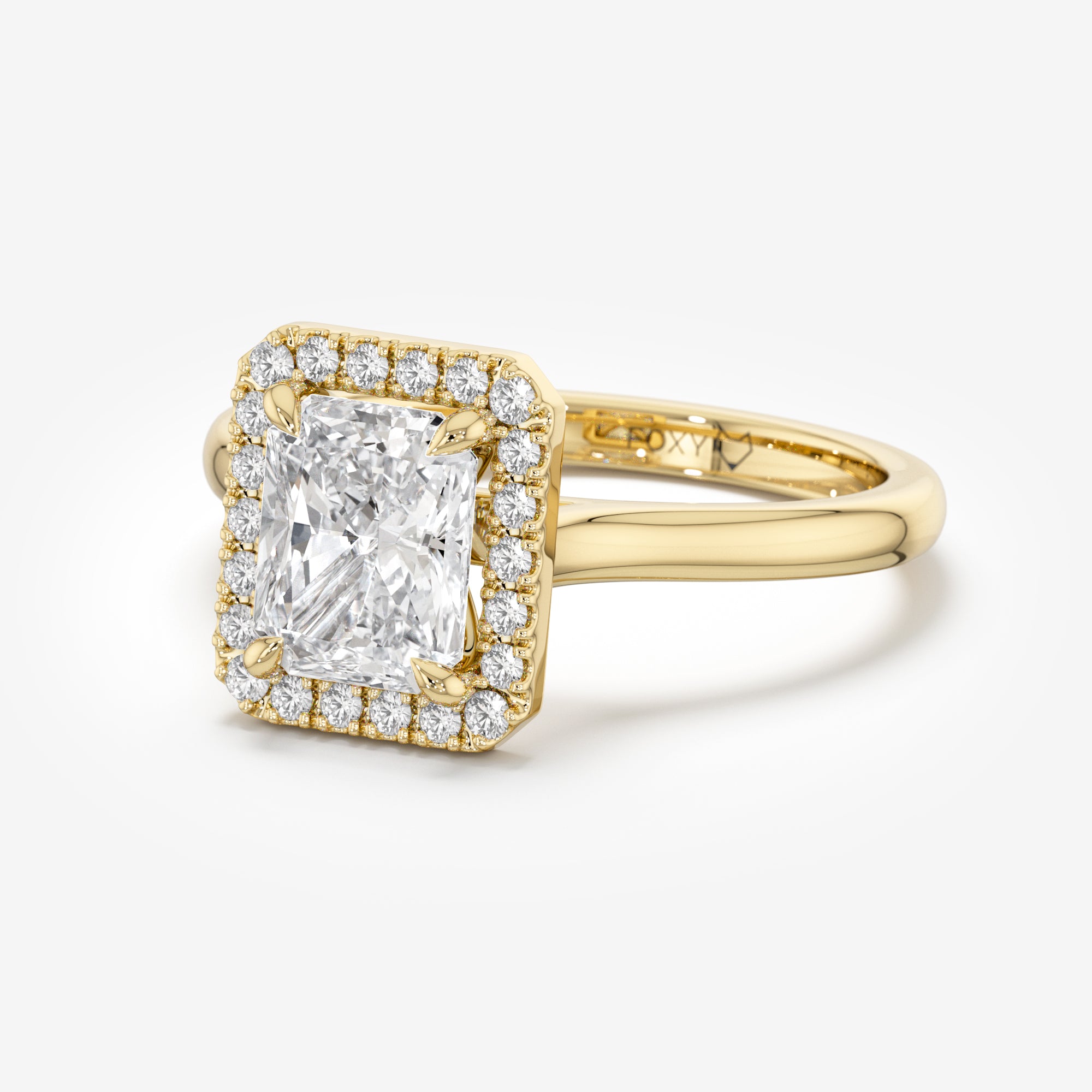 Halo Engagement Ring