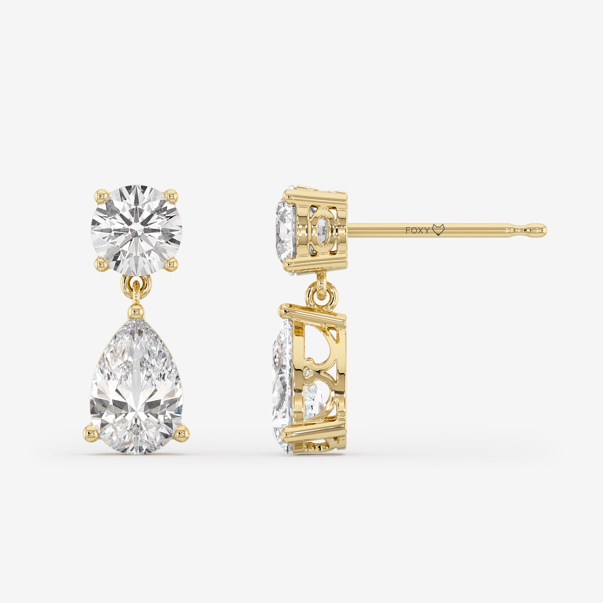 Duo Drop Earrings