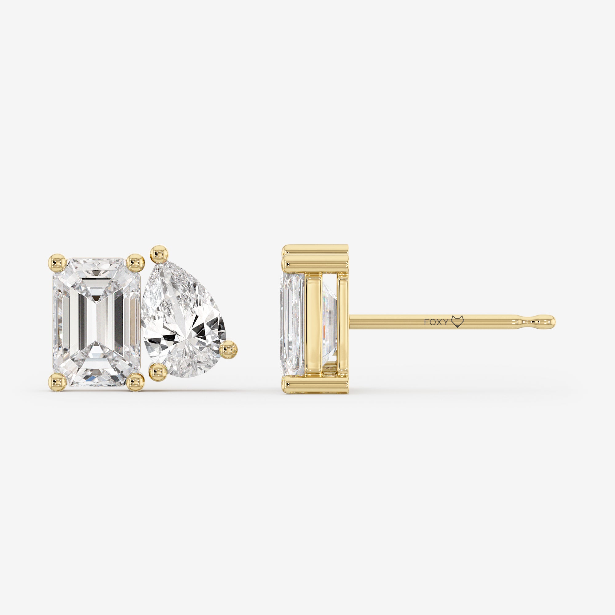 Toi et Moi Stud Earrings