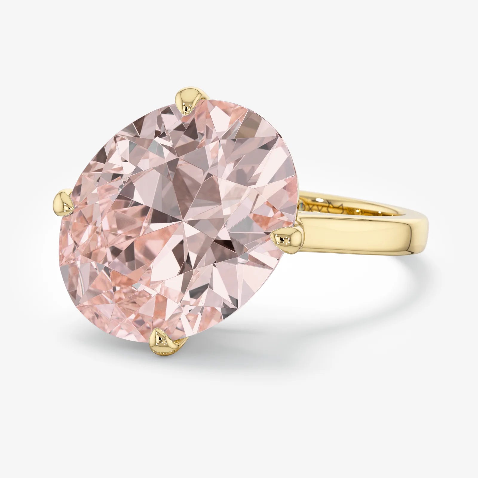 Call it Love Solitaire Oval Diamond Ring