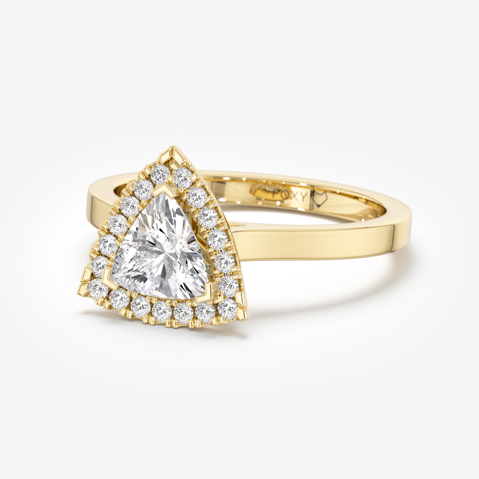 Halo Engagement Ring