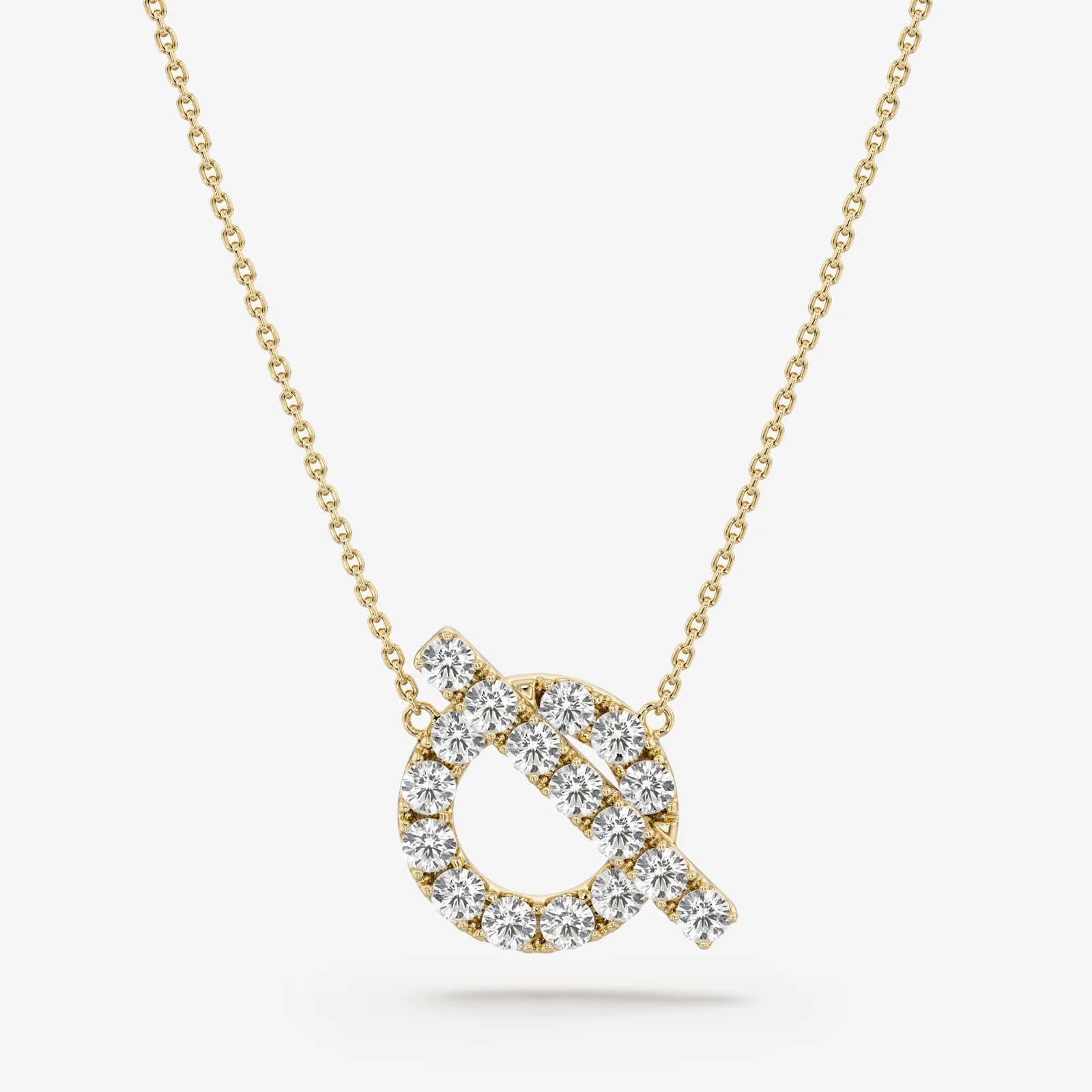 Twist Ring Pendant Pendant Necklace