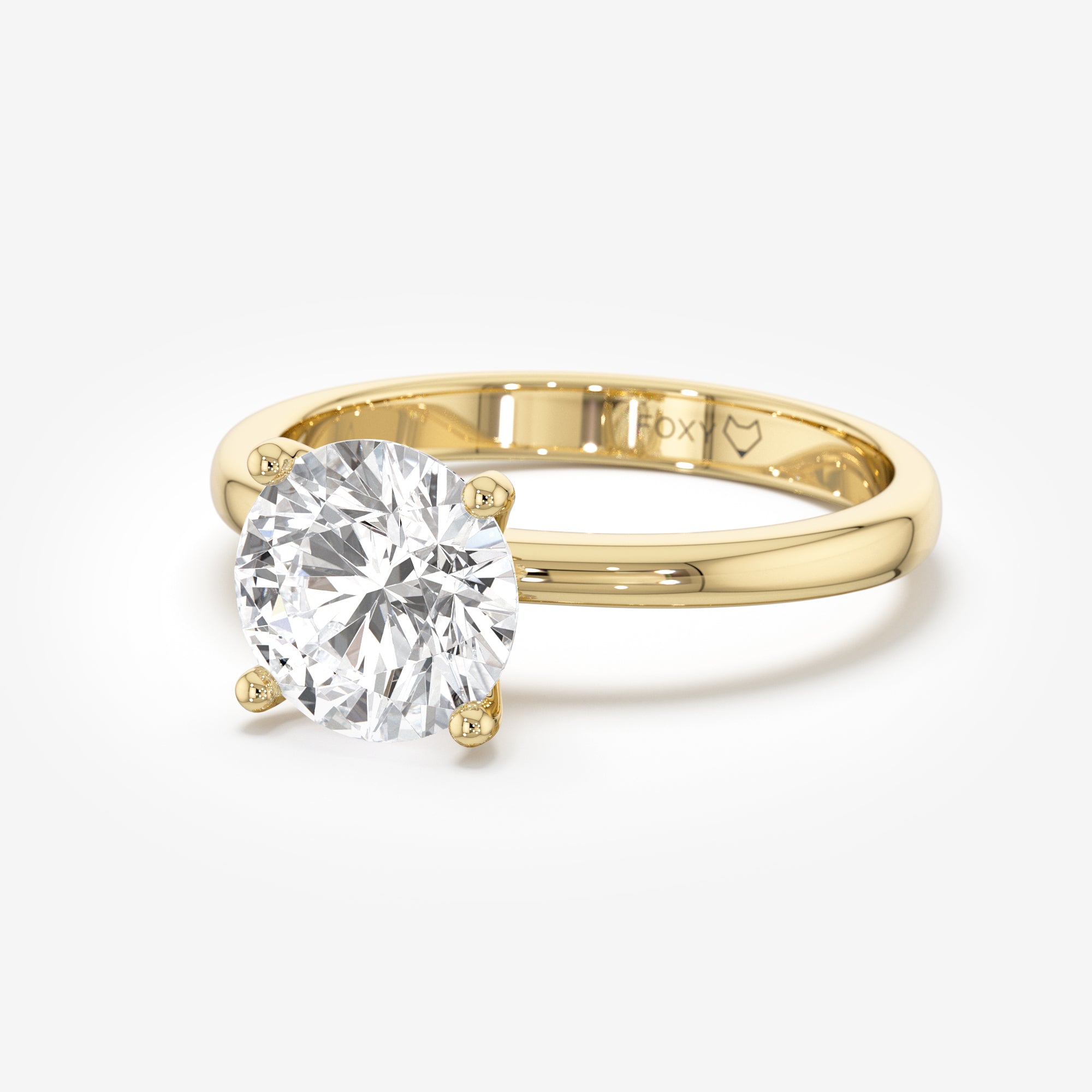 4-Prong Solitaire Engagement Ring