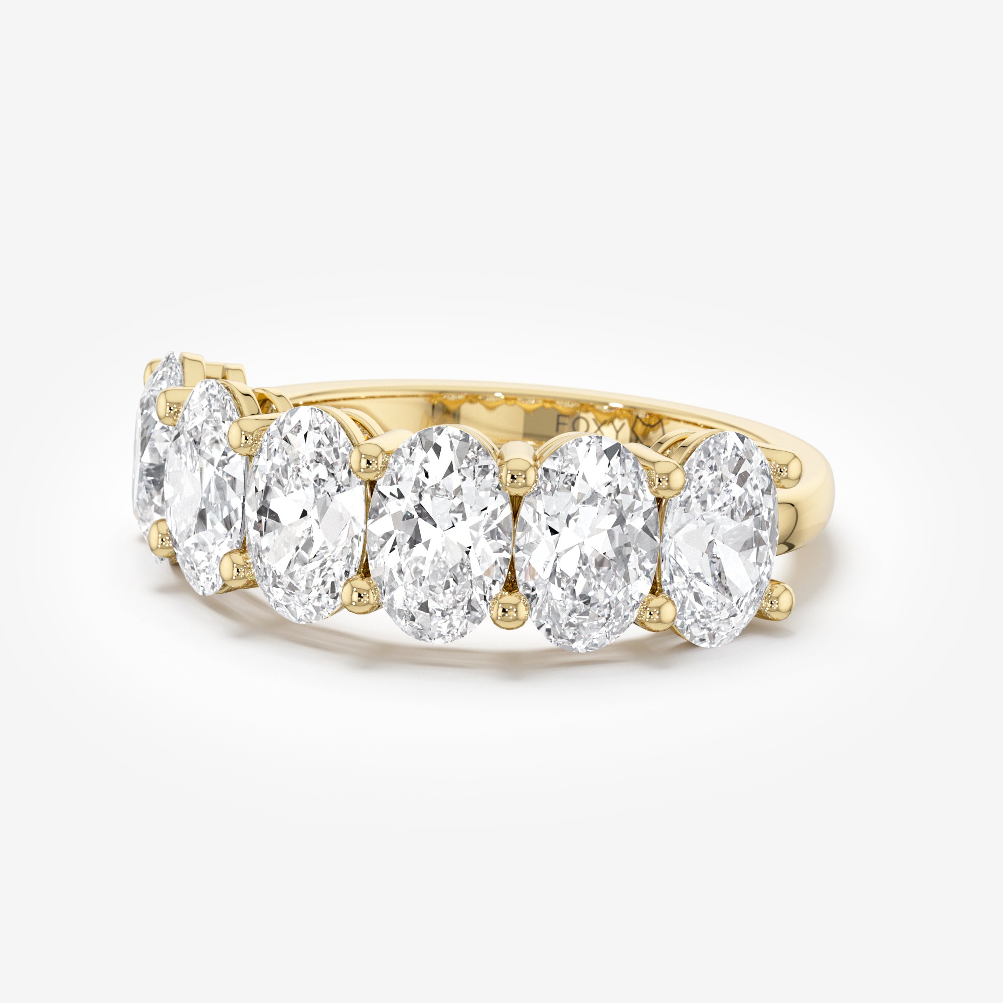 Six Stone Anniversary Ring