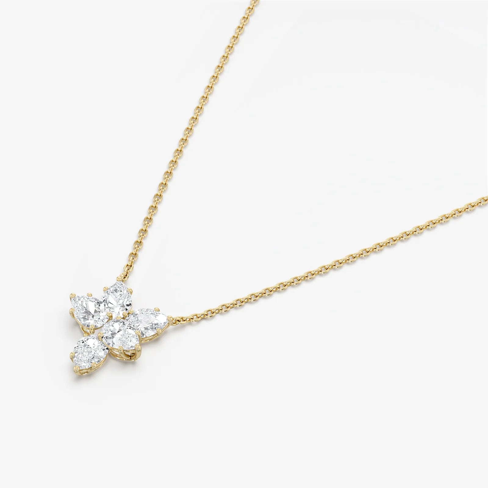 Bloom Pear Pendant Necklace