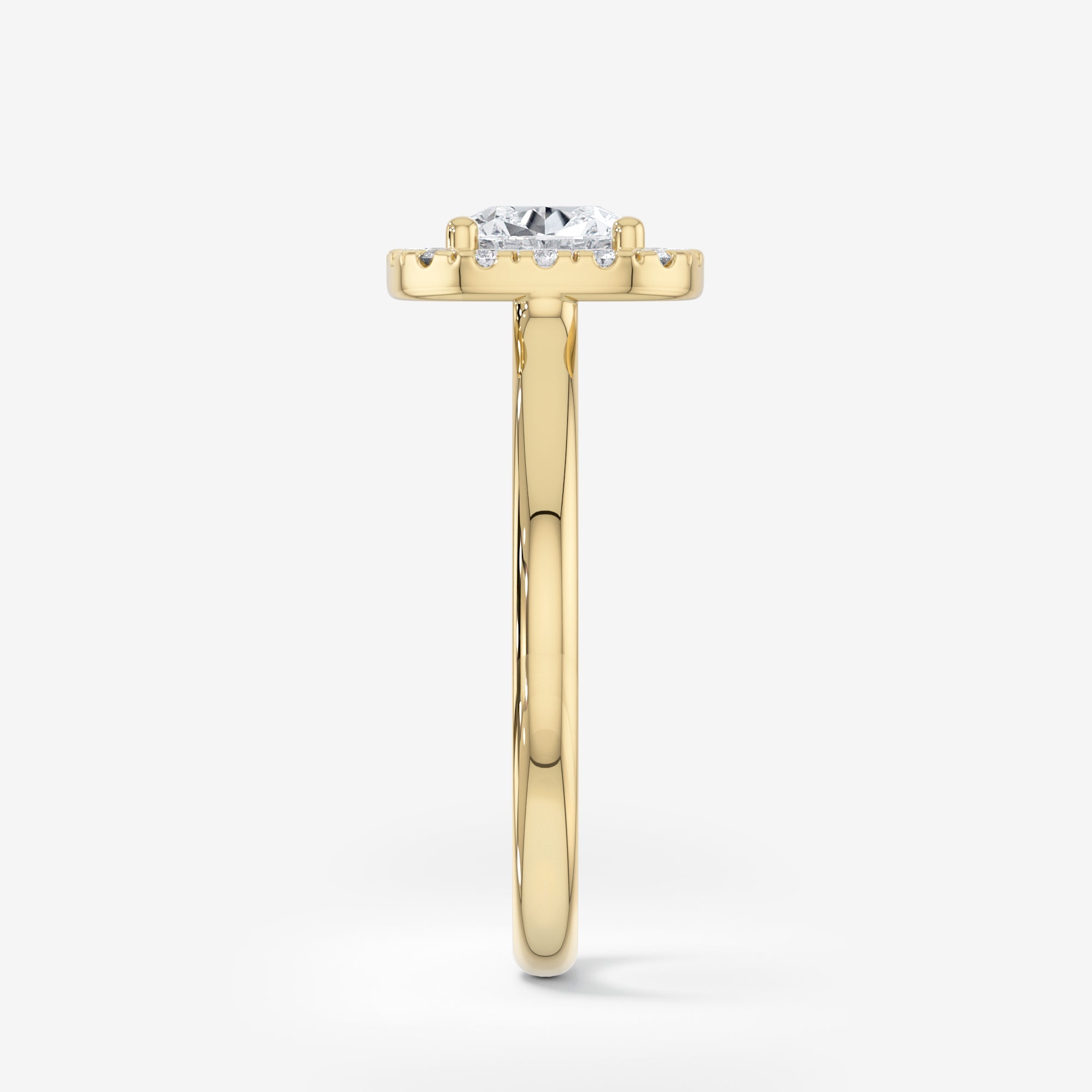 Halo Engagement Ring