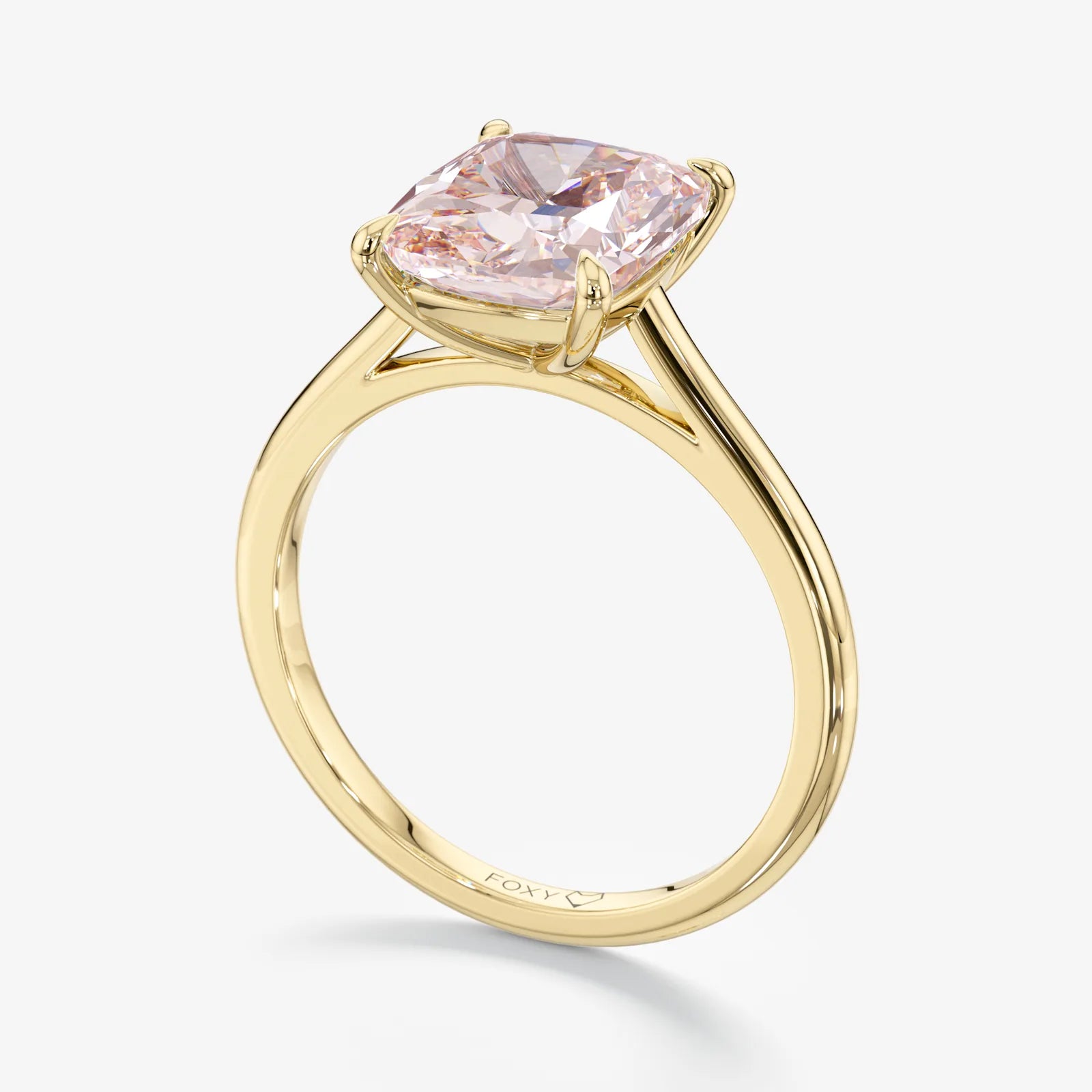 You See It Solitaire Radiant Diamond Ring