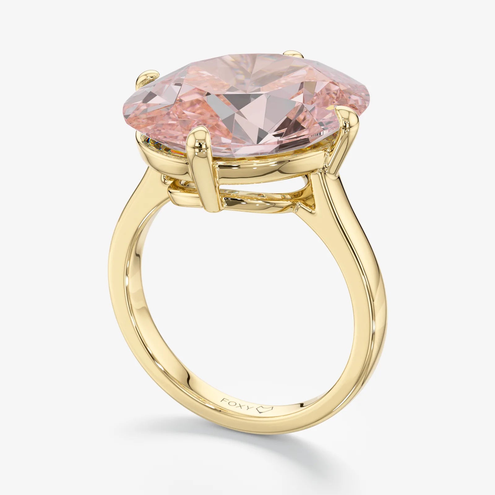 Call it Love Solitaire Oval Diamond Ring