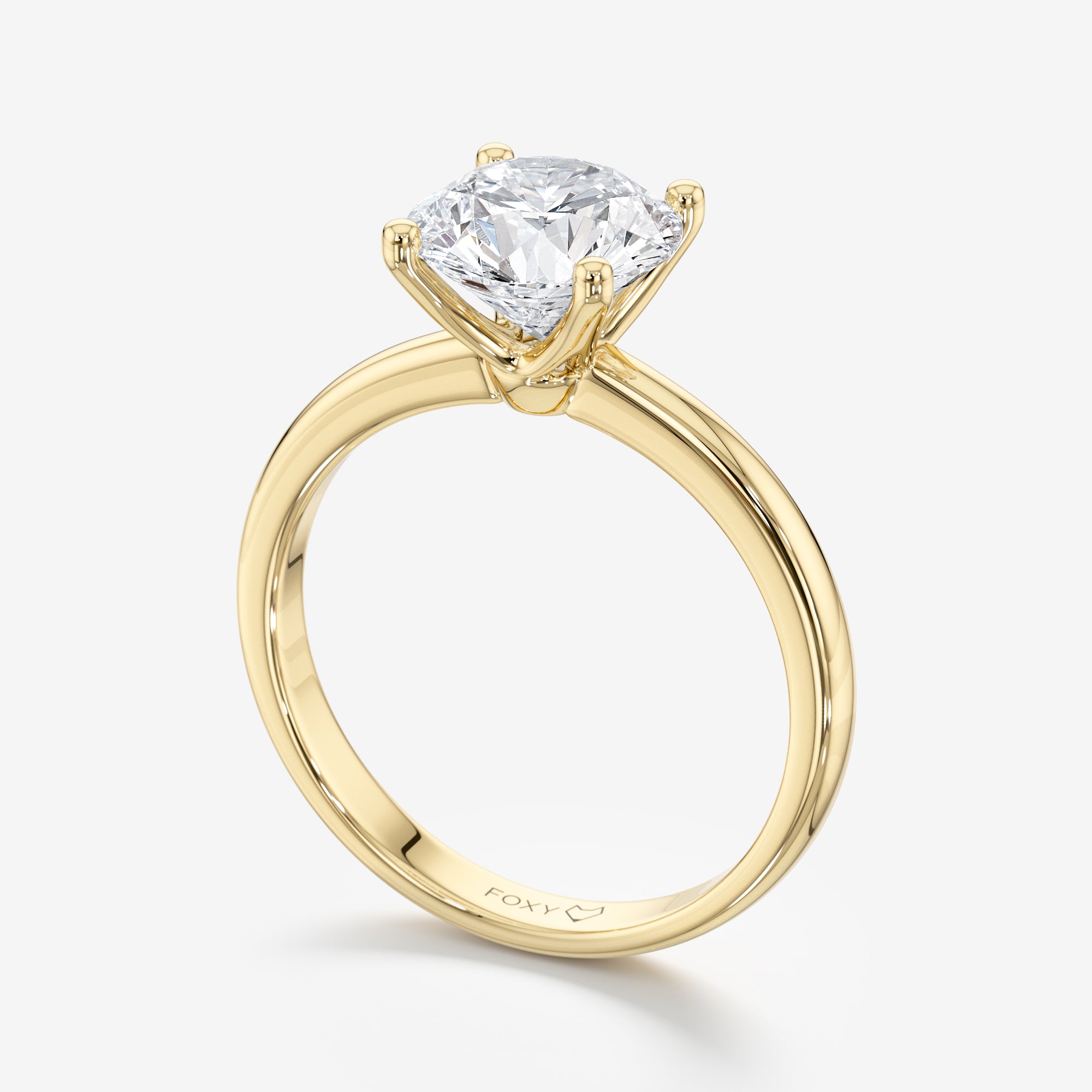 4-Prong Solitaire Engagement Ring