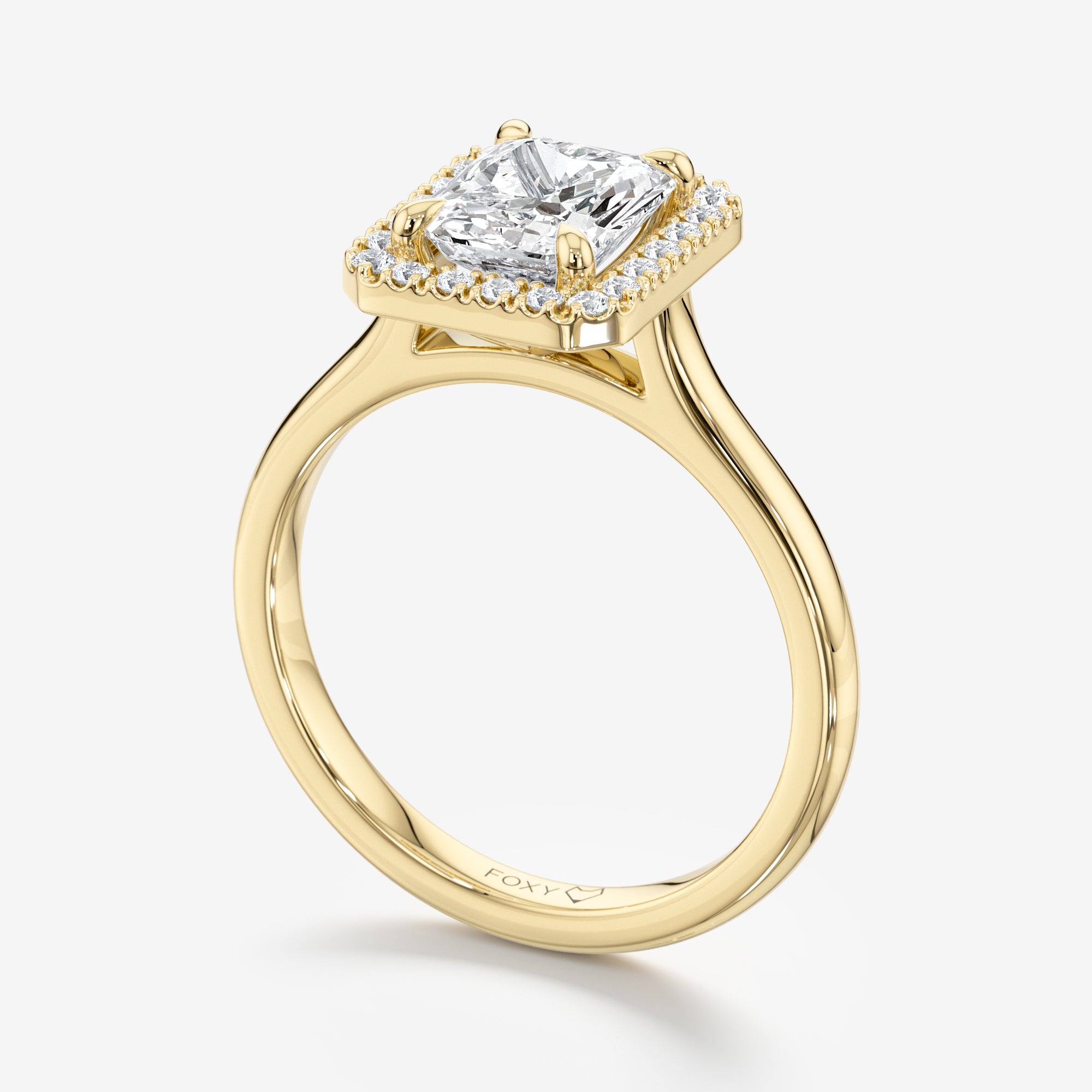 Halo Engagement Ring