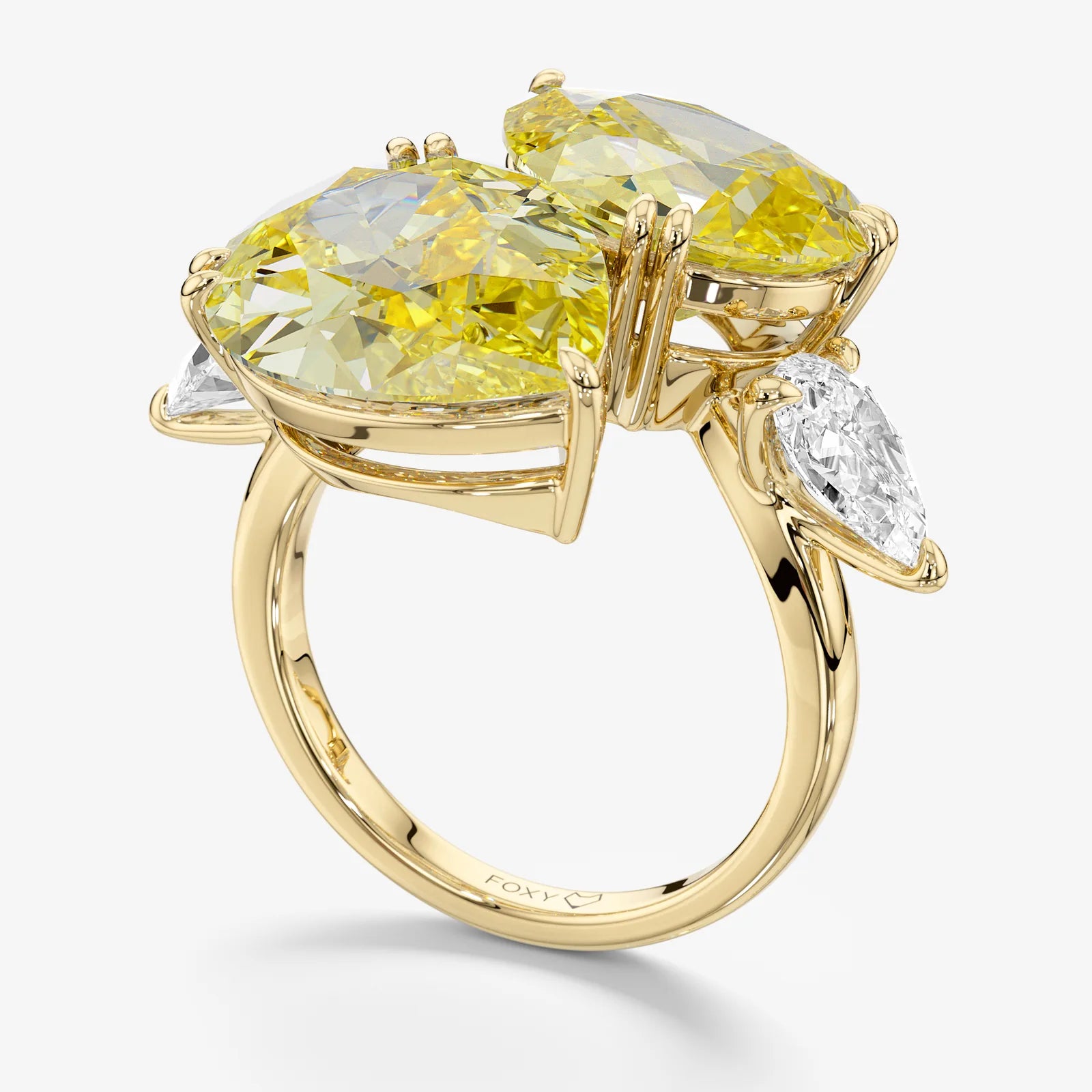 Look Twice Toi et Moi Diamond Ring